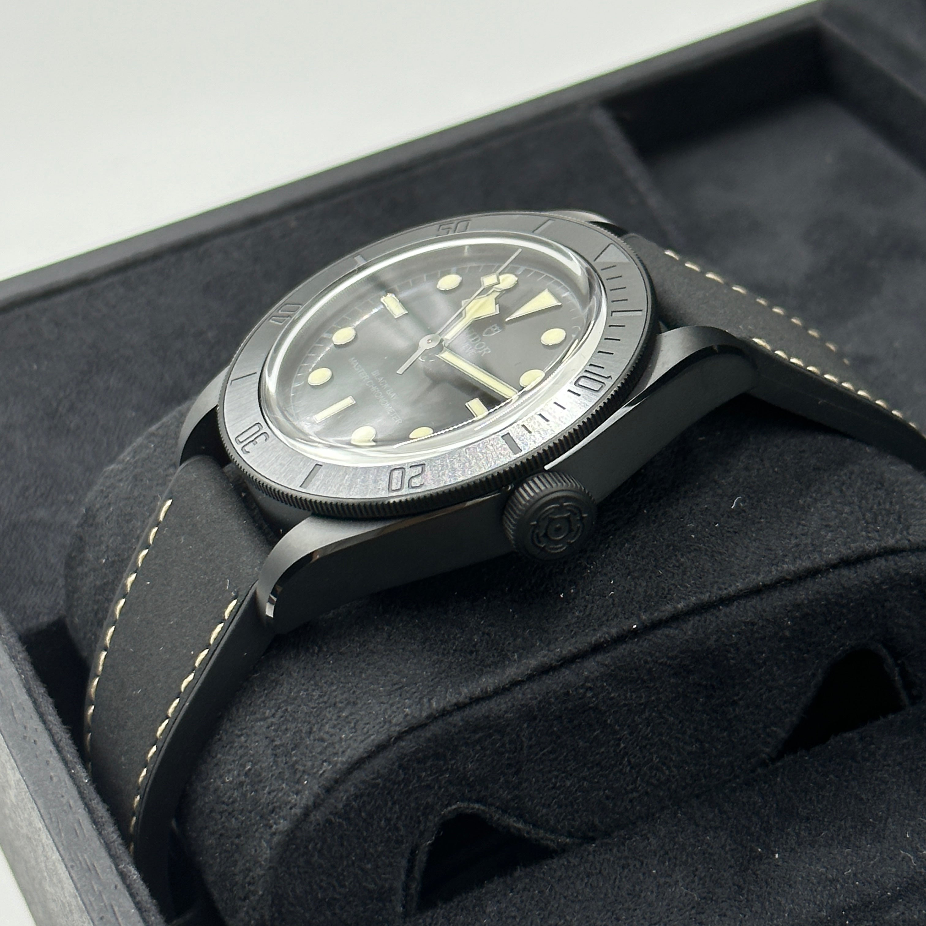 Tudor Black Bay Ceramic 41mm 79210Cnu-0001 Black Leather 2023