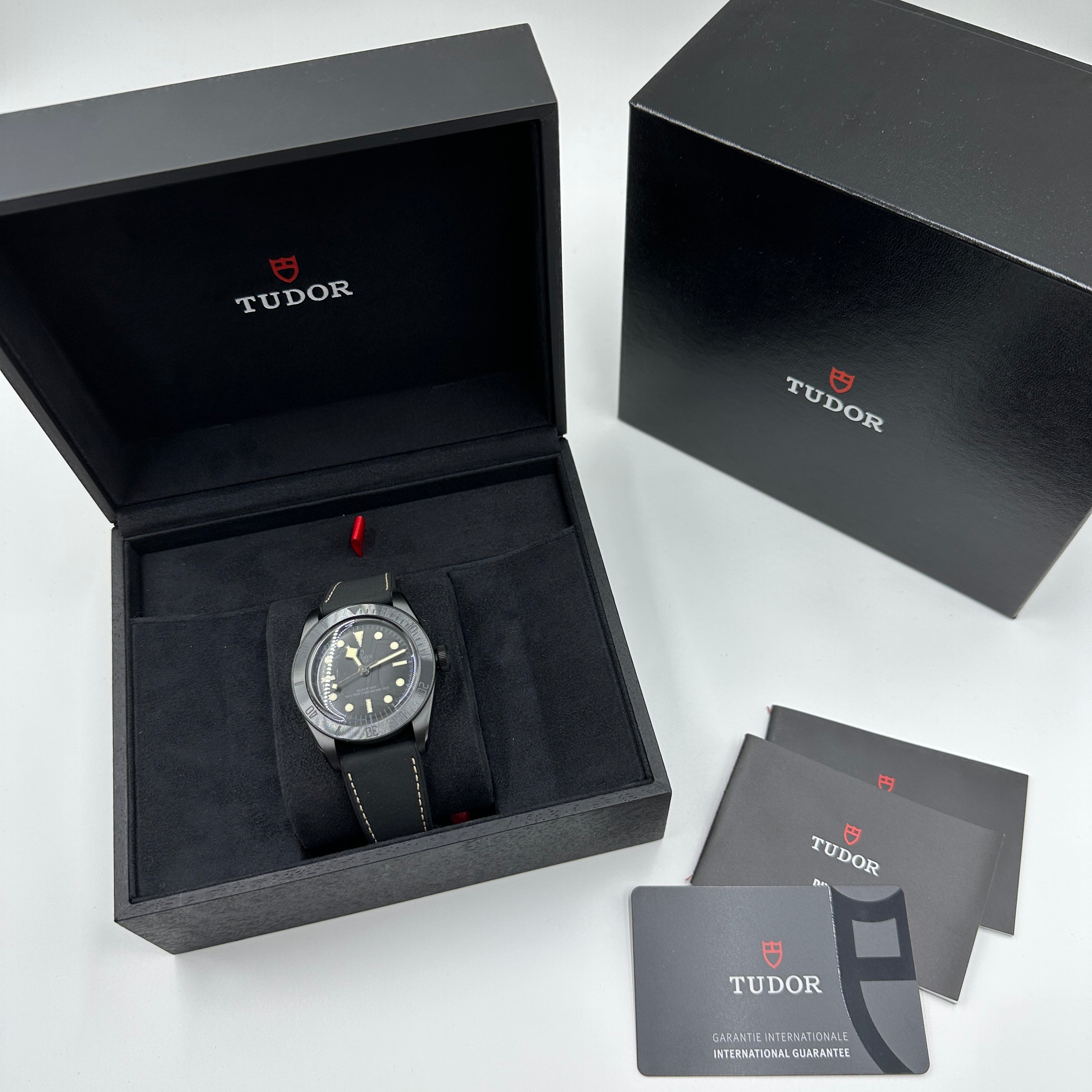 Tudor Black Bay Ceramic 41mm 79210Cnu-0001 Black Leather 2023