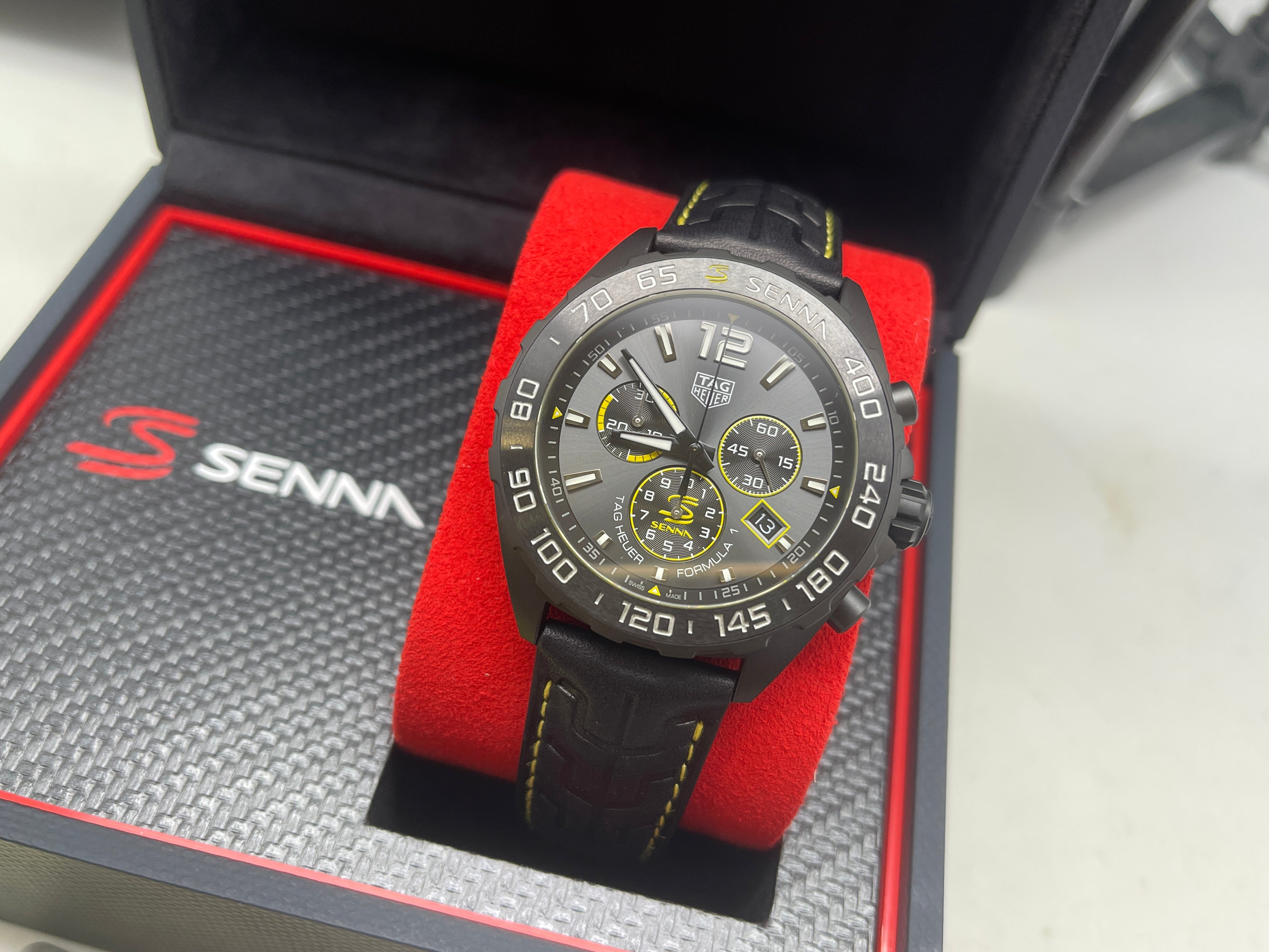 TAG Heuer Formula 1 Chronograph x Senna 43mm CAZ101AJ.FC6487 2025