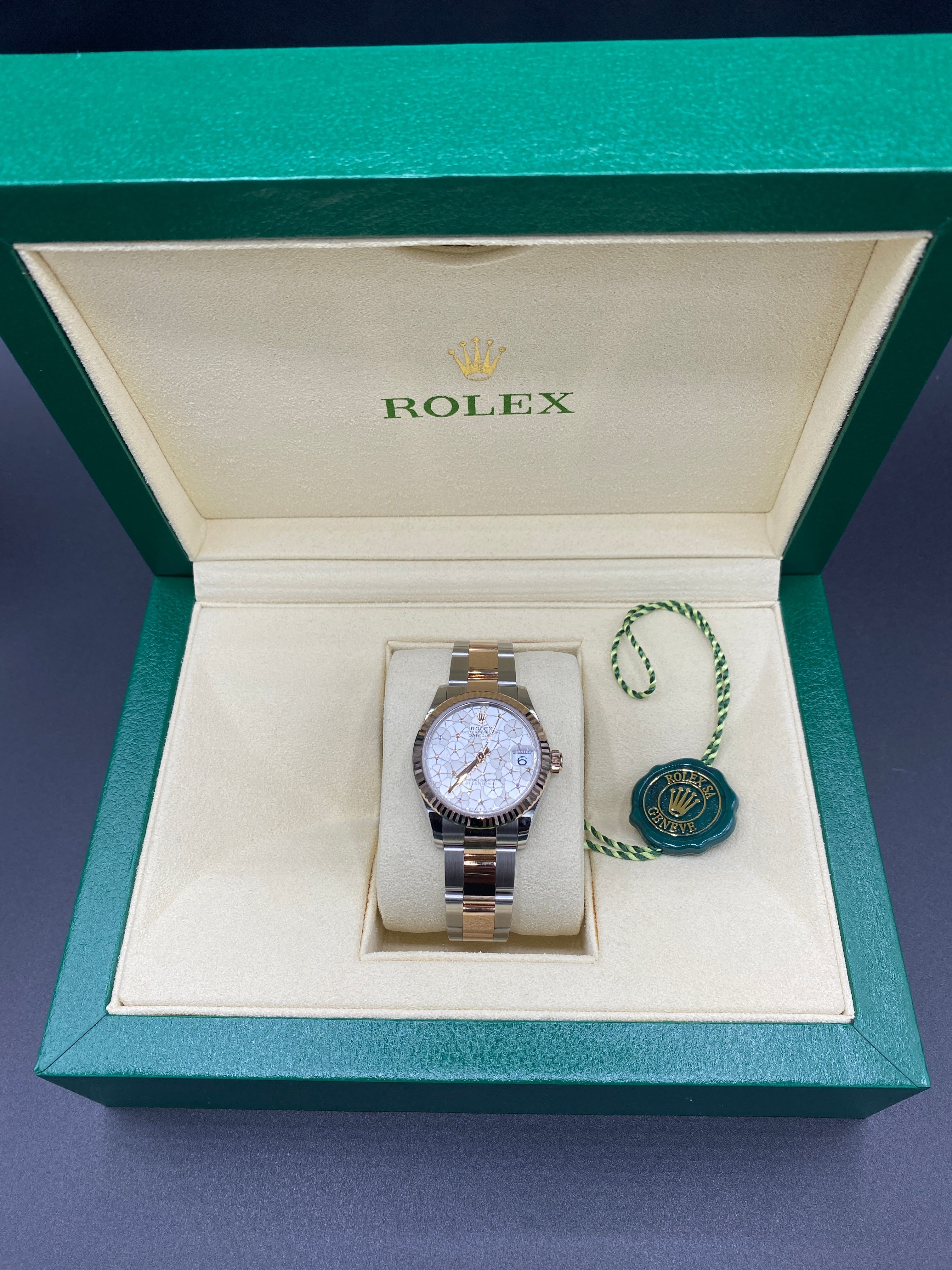 Rolex Datejust 31 278271 Silver Floral Oyster 2024