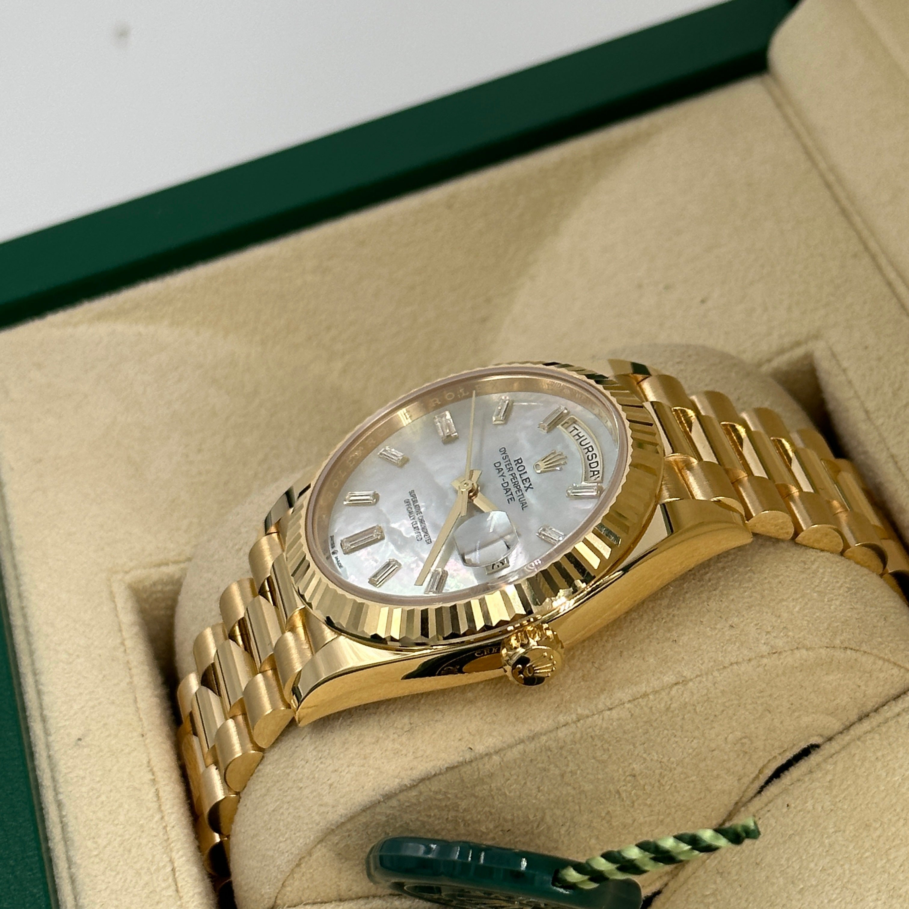 Rolex Day-Date 40 40mm 228238 Silver Index 2023