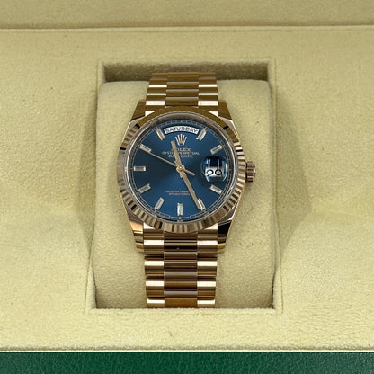Rolex Day-Date 36 36mm 128235A Blue 2024
