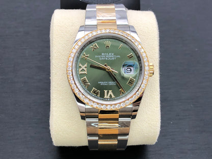 Rolex Datejust 36 126283RBR Green VIIX Oyster 2024