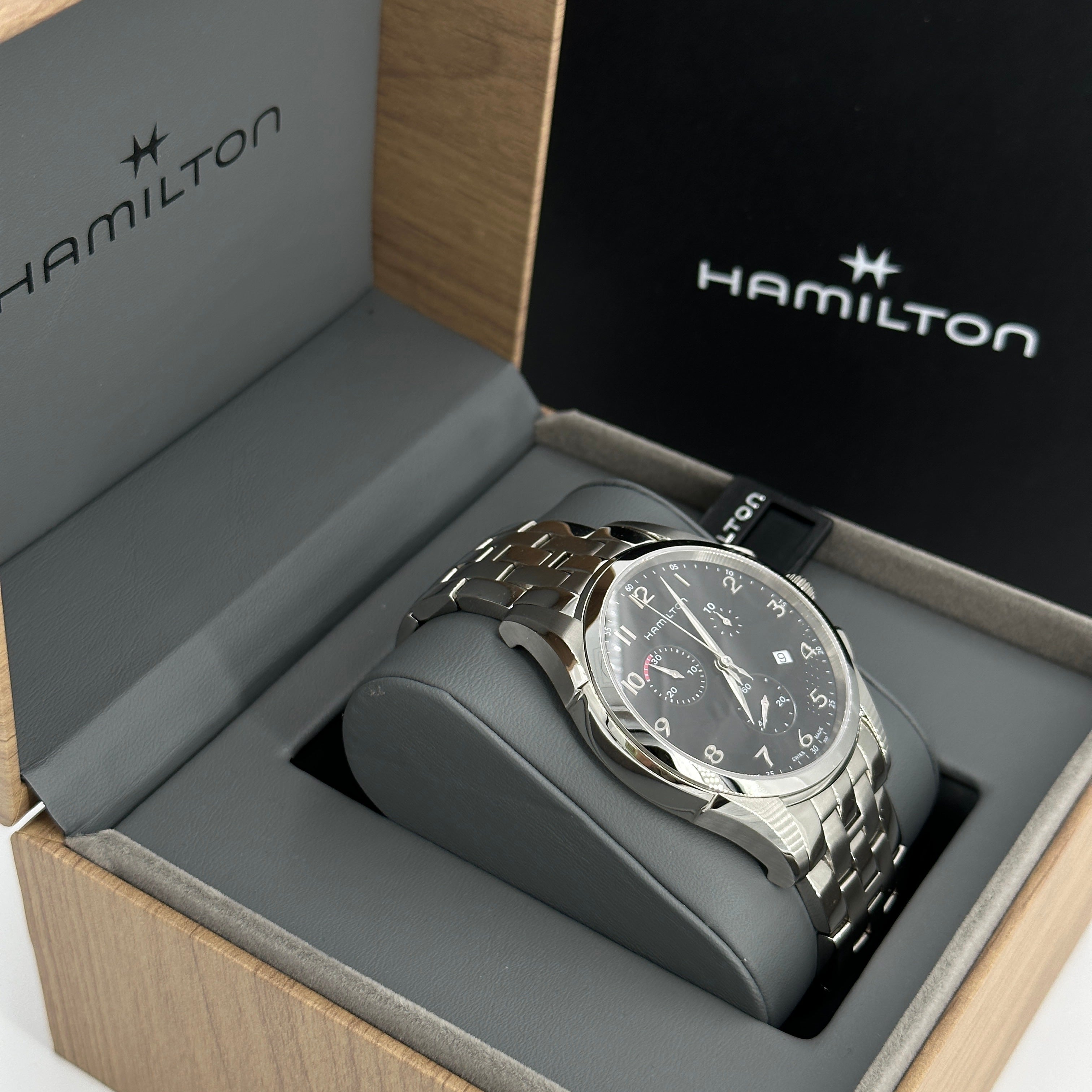 Hamilton Jazzmaster Thinline Chrono Quartz 43mm H38612133 2024