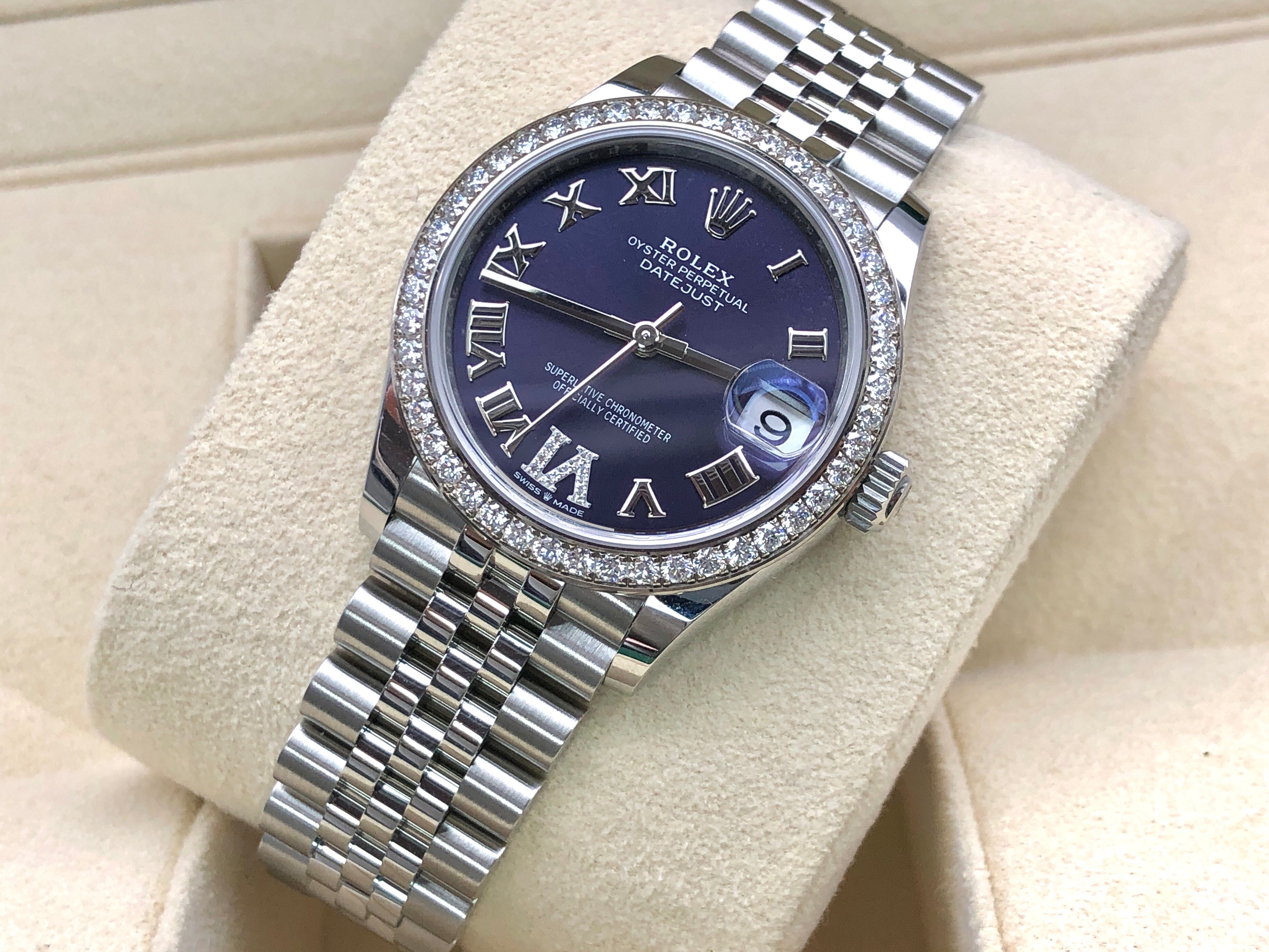 Rolex Datejust 31 278384RBR Purple Roman VI Jubilee 2026