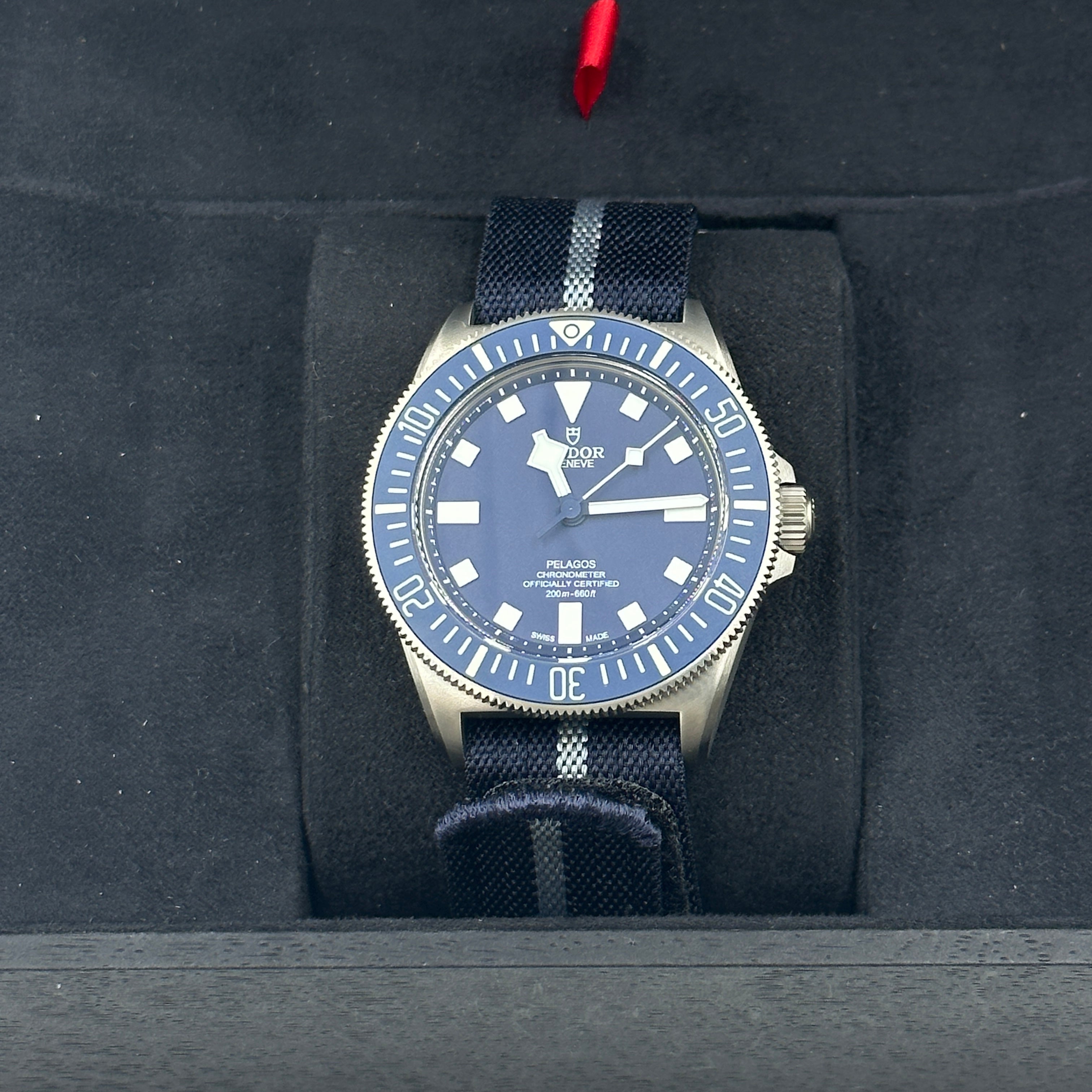Tudor Pelagos FXD 42mm 25707B/24 Blue Fabric 2024