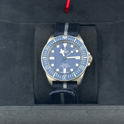 Tudor Pelagos FXD 42mm 25707B/24 Blue Fabric 2024