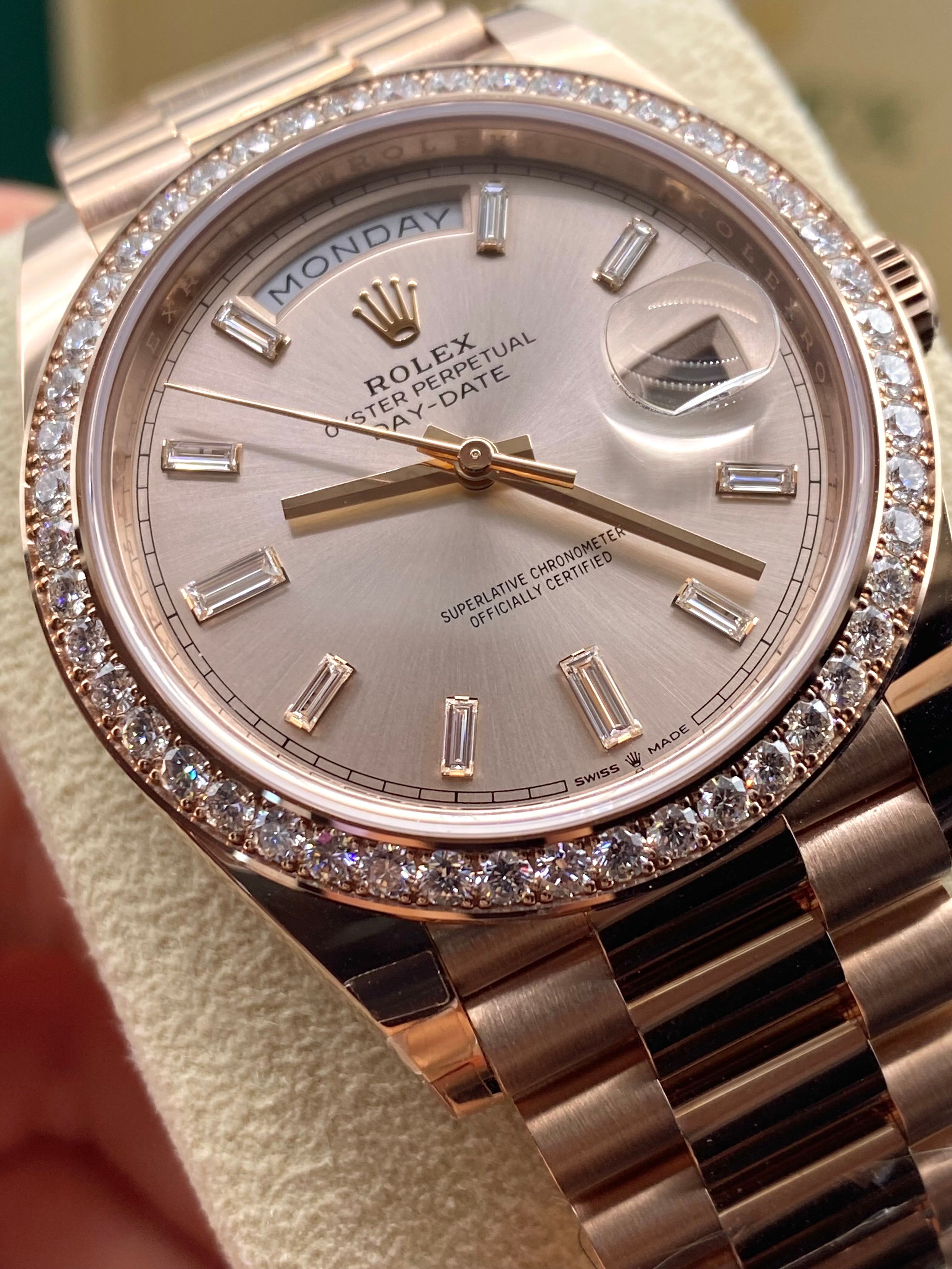Rolex Day-Date 40 40mm 228345Rbr A Sundust 2021