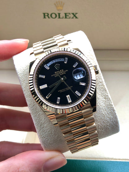 Rolex Day-Date 40MM 228238A Black 2020