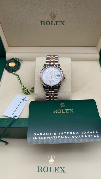 Rolex Datejust 31 278341RBR Sliver Flower Jubilee 2025