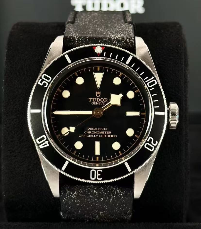 Tudor Black Bay 41mm 79230N-0008 Black Leather 2024 JOY
