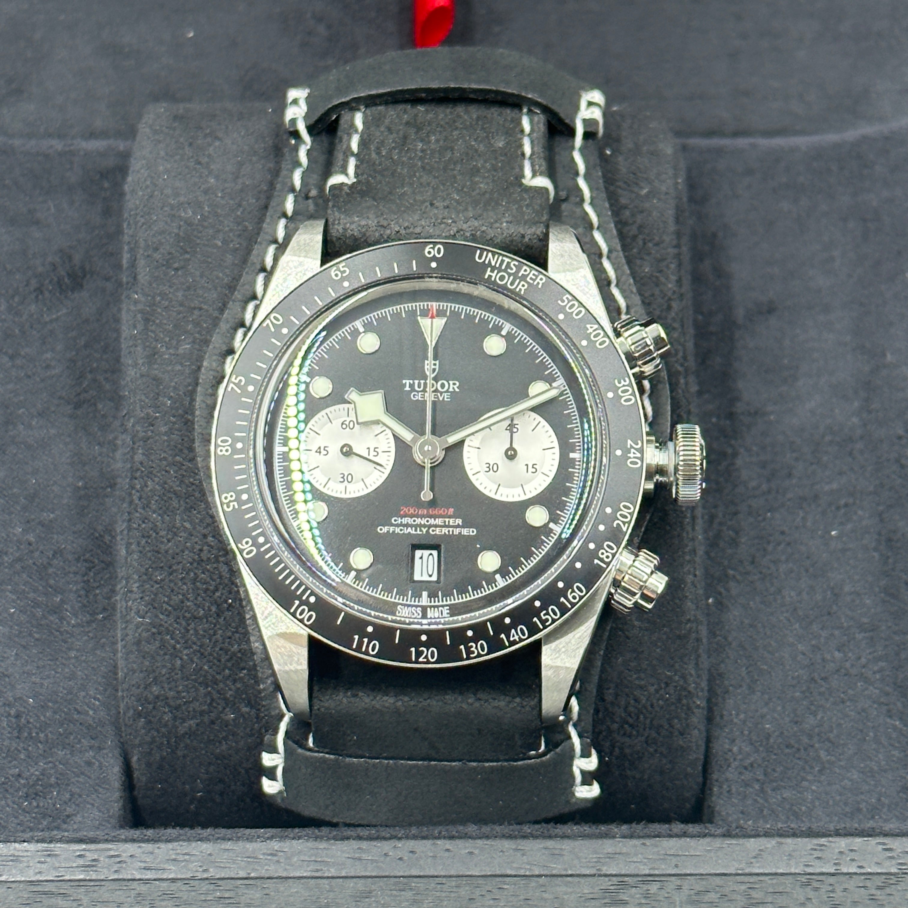 Tudor Black Bay Chrono 41mm 79360N-0005 Black Strap 2024