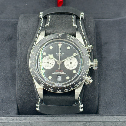 Tudor Black Bay Chrono 41mm 79360N-0005 Black Strap 2024