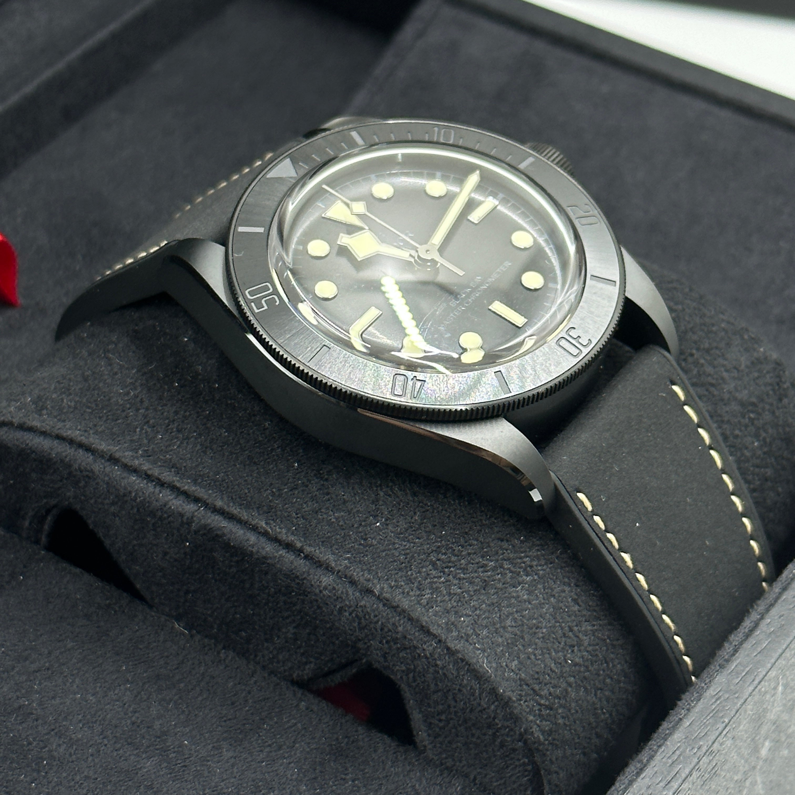 Tudor Black Bay Ceramic 41mm 79210Cnu-0001 Black Leather 2023