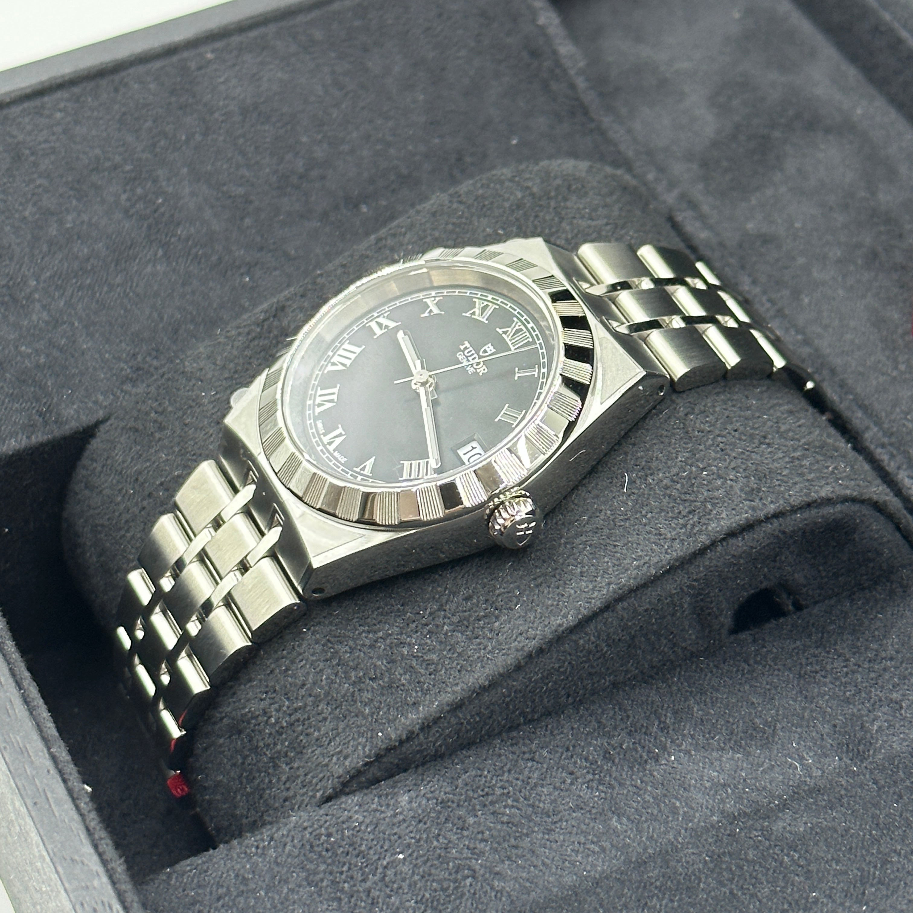 Tudor Tudor Royal 34mm 28400-0003 Black Roman Steel 2022