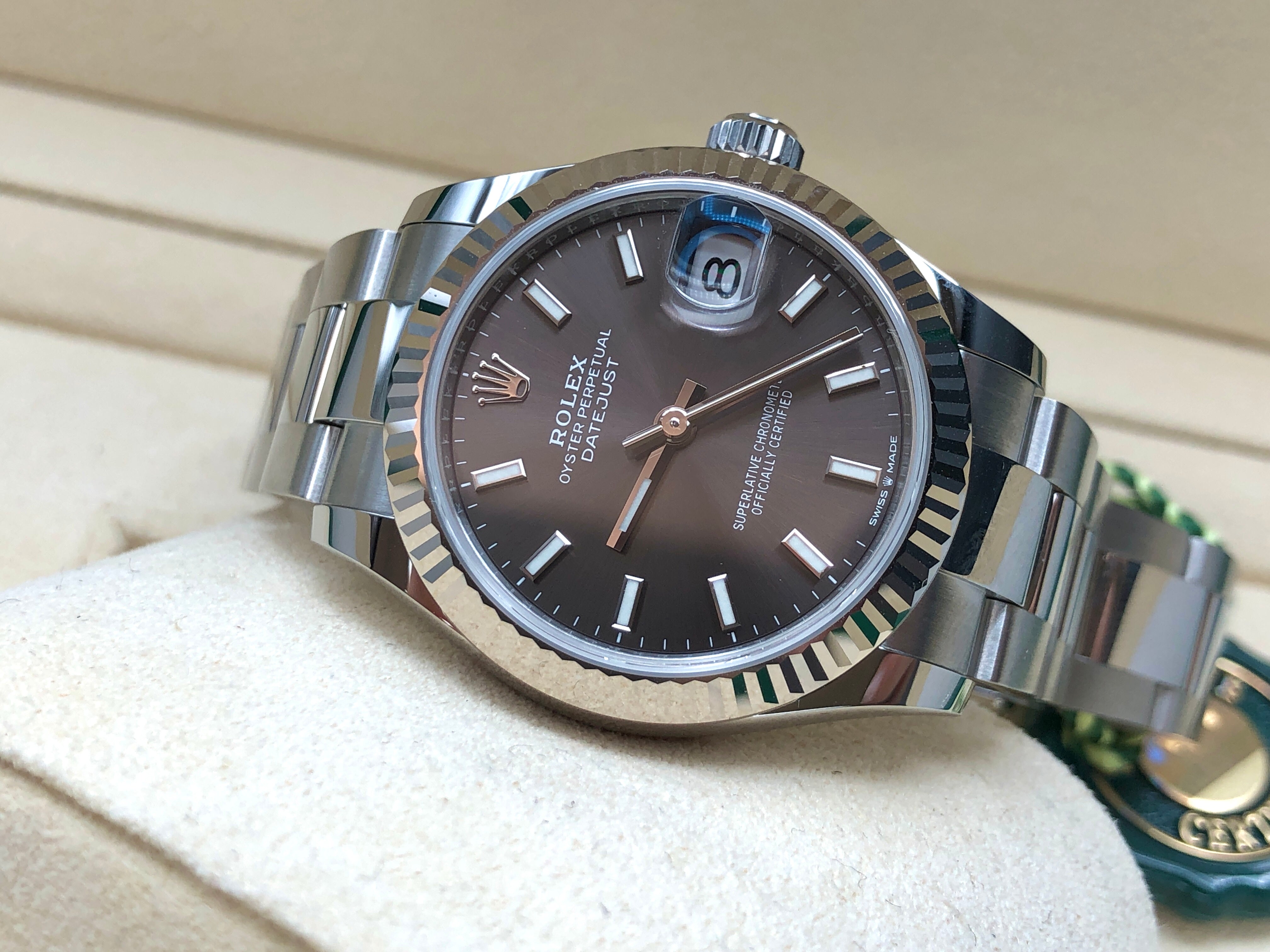 Rolex Datejust 31 278274 Grey Index Oyster 2025
