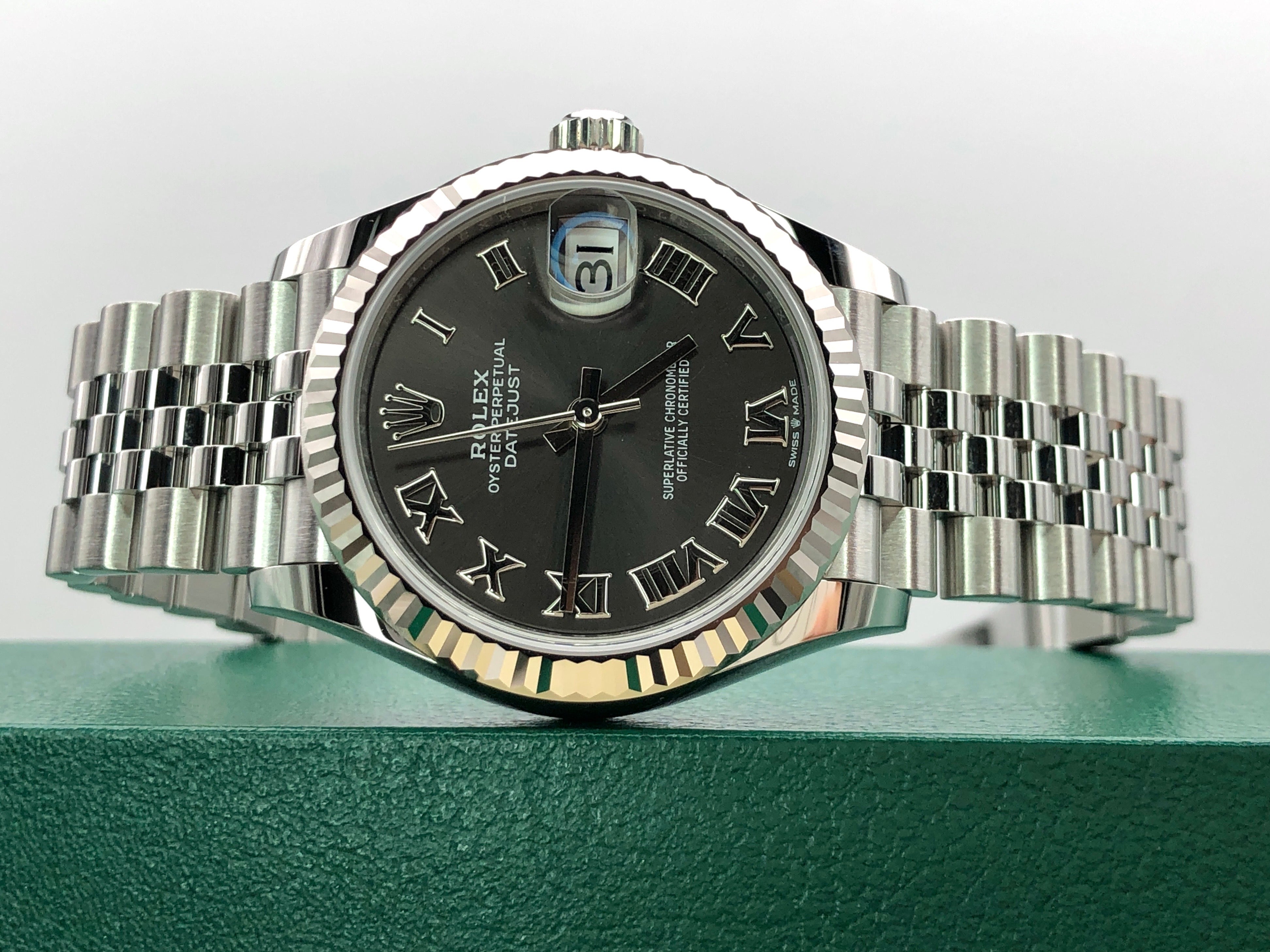 Rolex Datejust 31 278274 Dark Grey Roman Jubilee 2025