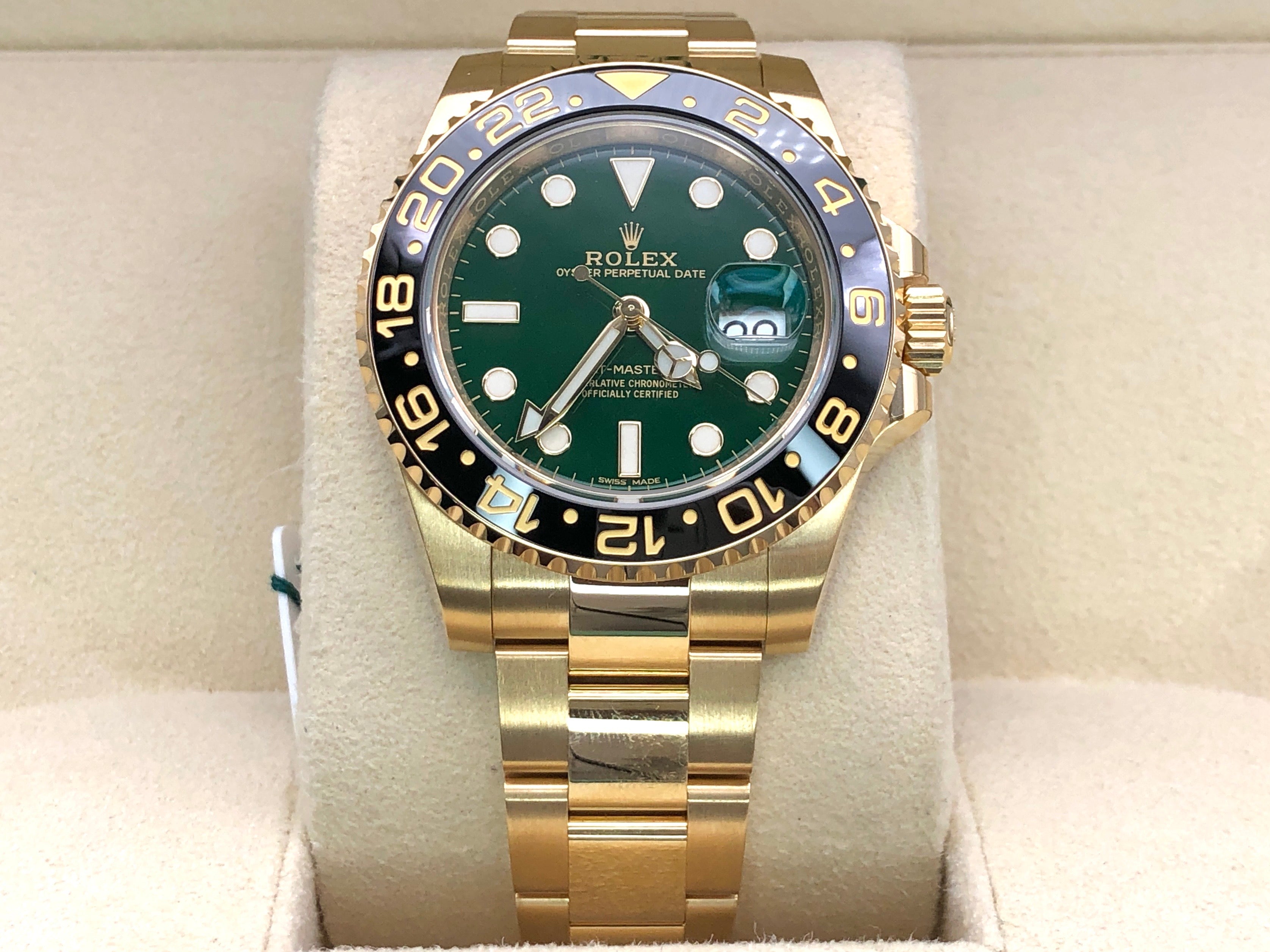 Rolex GMT-Master II 116718LN Green 2014