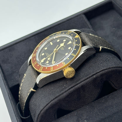 Tudor Black Bay GMT 41mm 79833Mn-0003 Leather Strap 2024