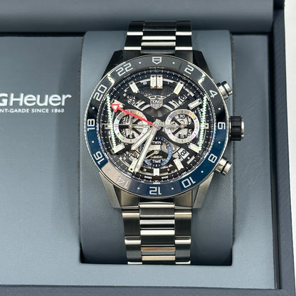 TAG Heuer Carrera Chronograph Twin-Time 45mm CBG2A1Z.BA0658 2024