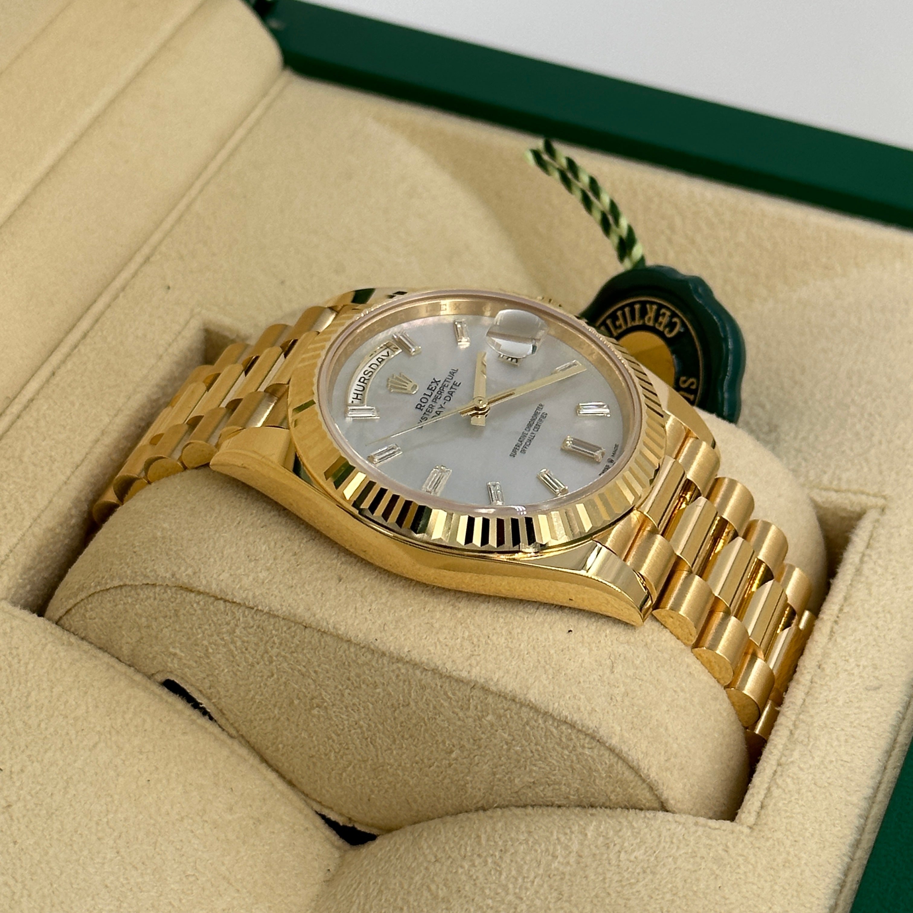 Rolex Day-Date 40 40mm 228238 Silver Index 2023