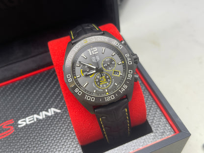 TAG Heuer Formula 1 Chronograph x Senna 43mm CAZ101AJ.FC6487 2025