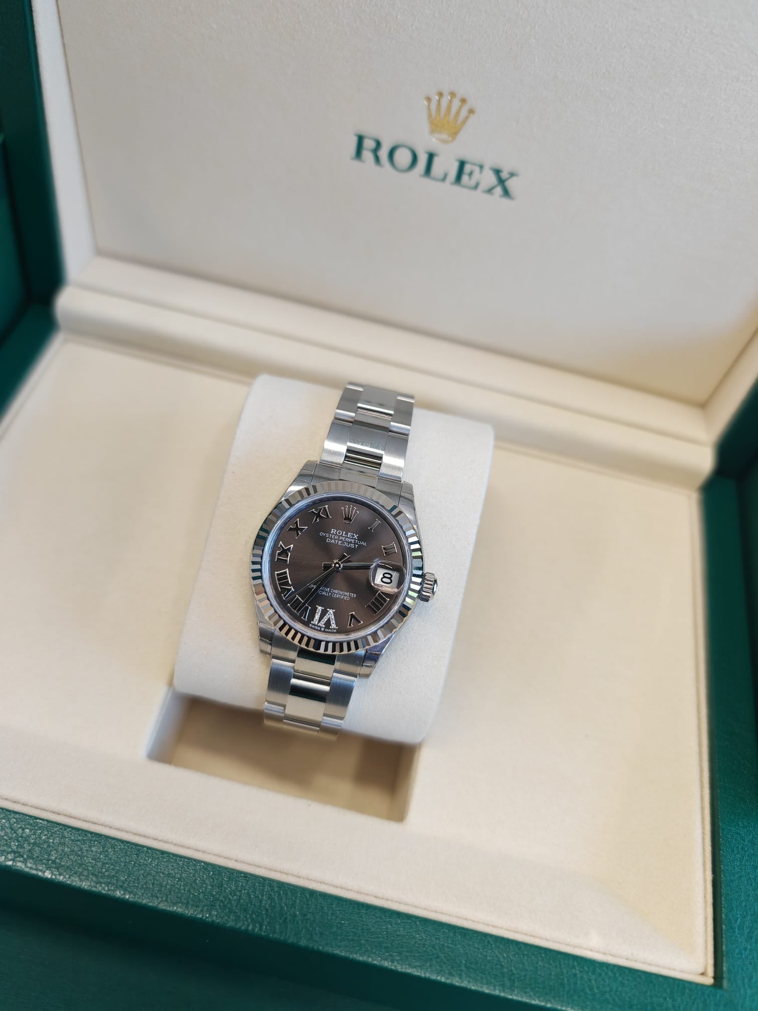 Rolex Datejust 31 278274 VI  Grey Roman Oyster 2024