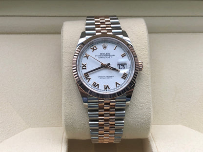 Rolex Datejust 36 126231 White Roman Jubilee 2025
