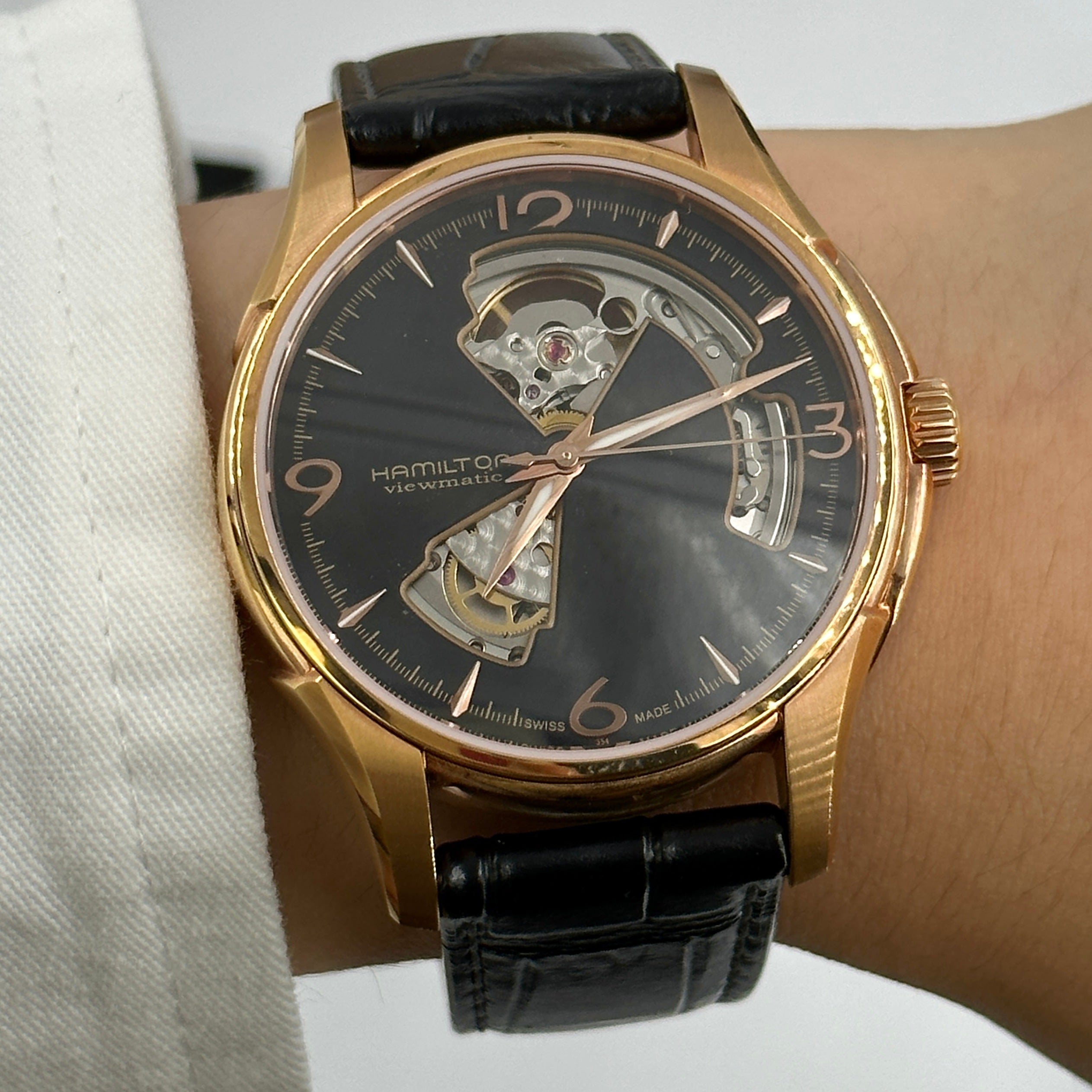 Hamilton Jazzmaster Open Heart Auto 40mm H32575735 2024
