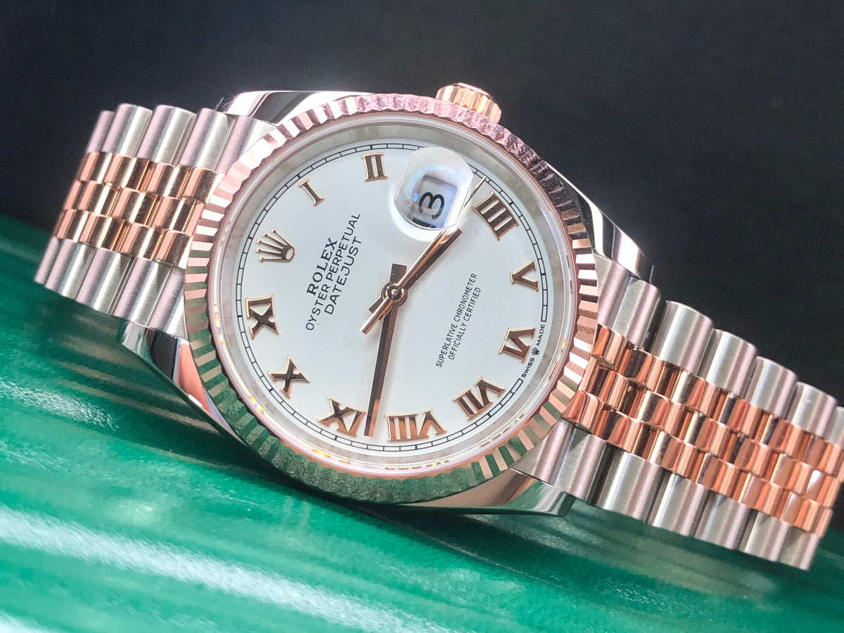 Rolex Datejust 36 126231 White Roman Jubilee 2025