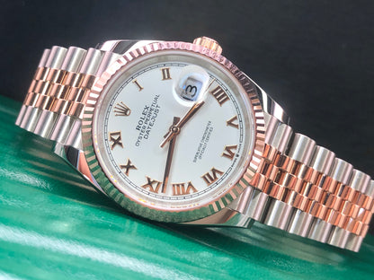 Rolex Datejust 36 126231 White Roman Jubilee 2025