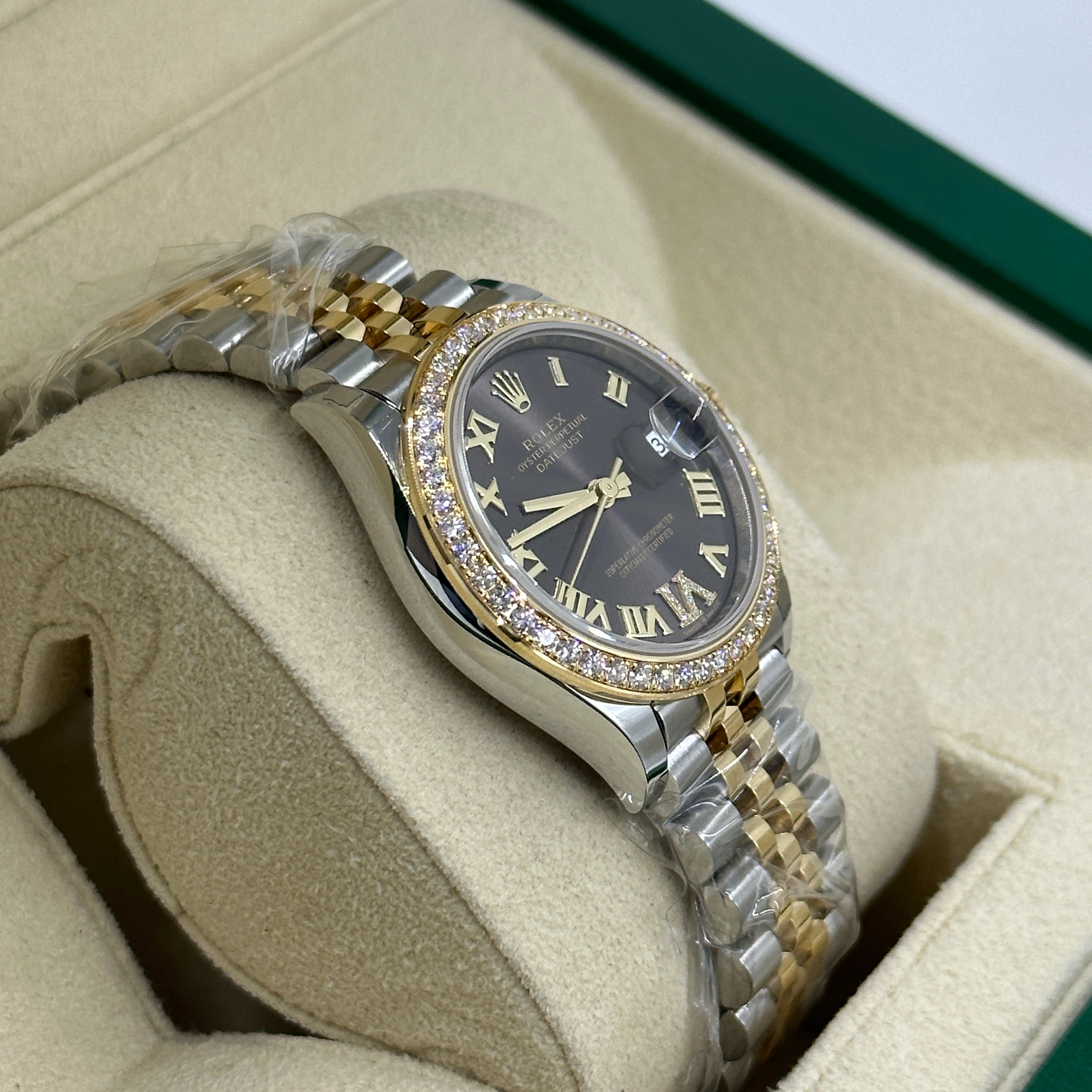Rolex Datejust 31 278383RBR Grey VI Roman Jubilee 2025
