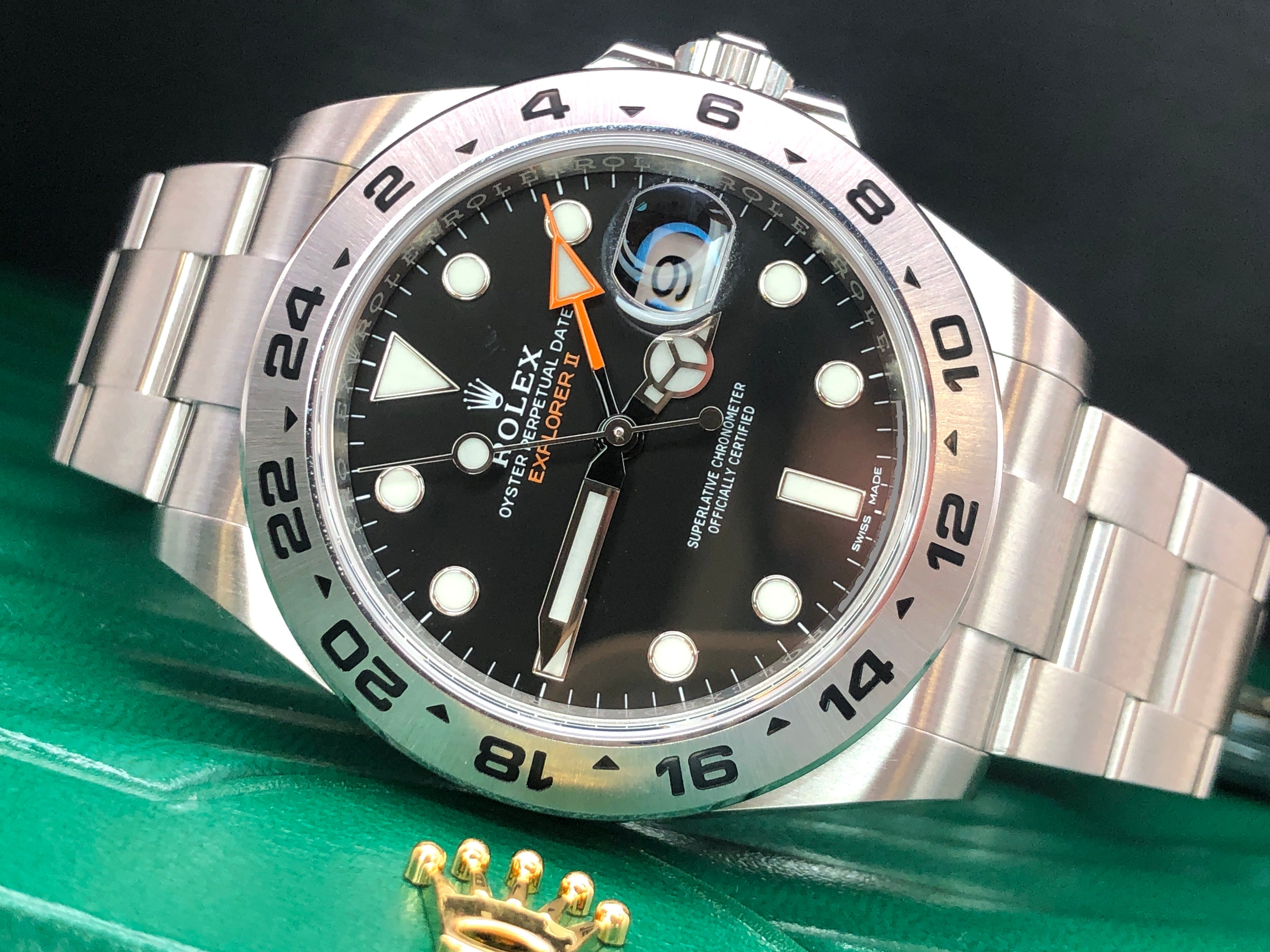 Rolex Explorer II 42mm 216570 Black 2020