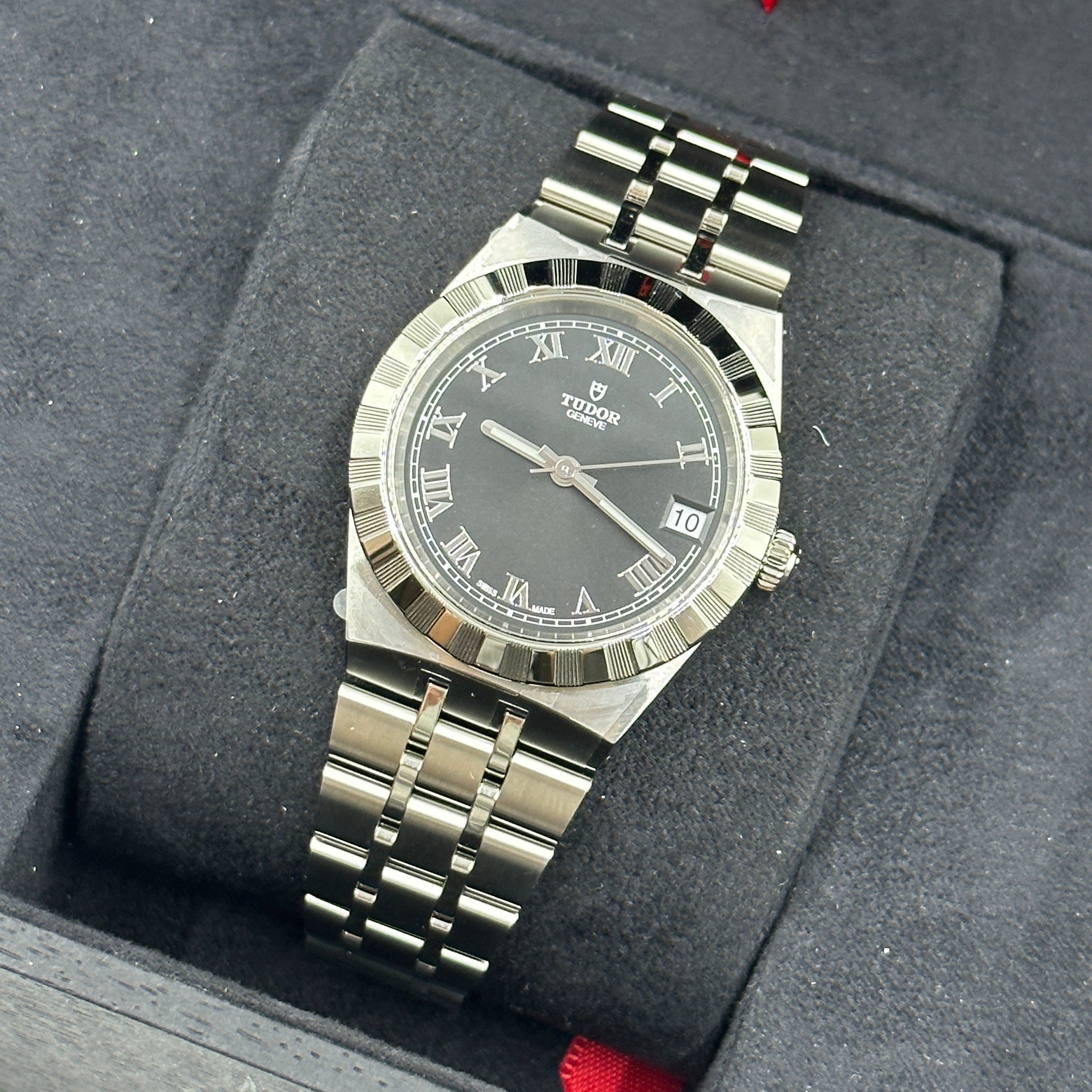 Tudor Tudor Royal 34mm 28400-0003 Black Roman Steel 2022