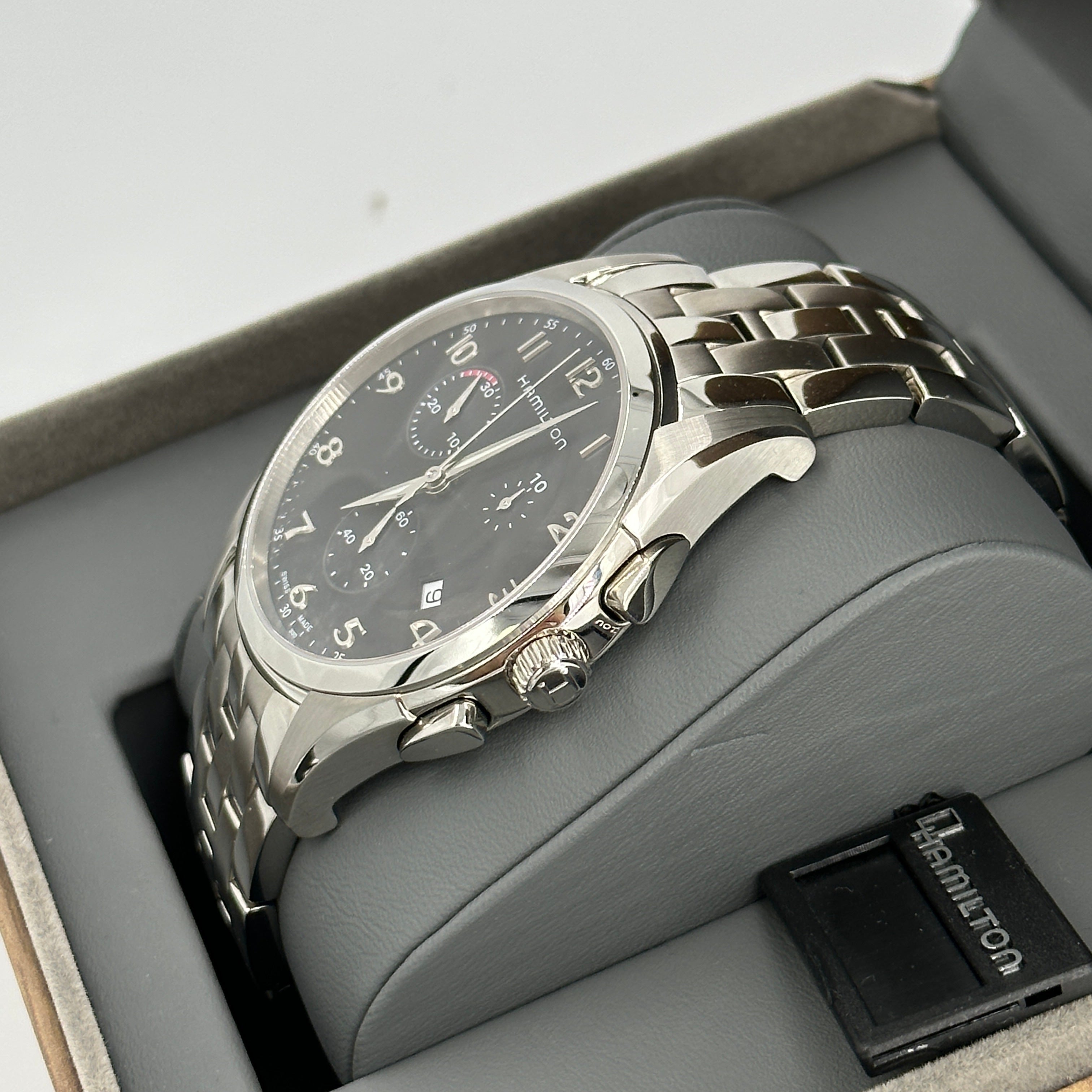 Hamilton Jazzmaster Thinline Chrono Quartz 43mm H38612133 2024