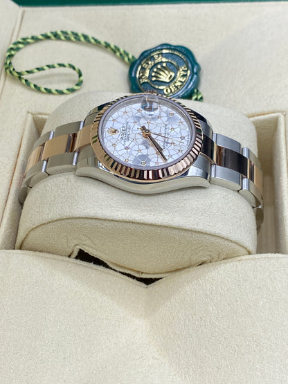 Rolex Datejust 31 278271 Silver Floral Oyster 2024