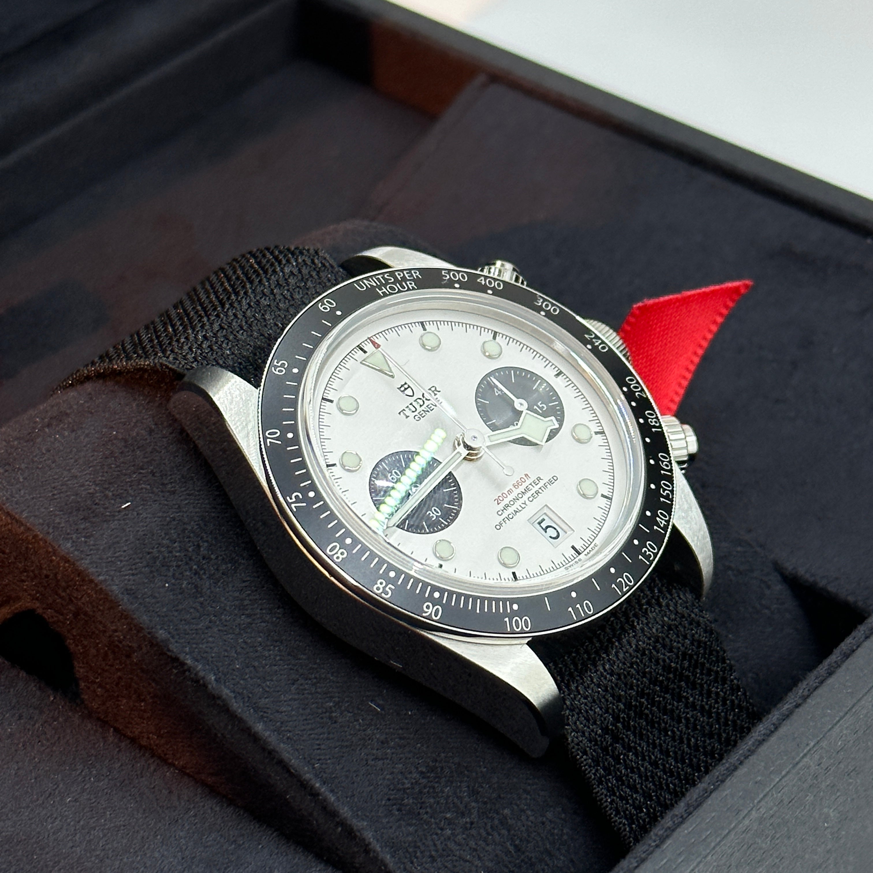 Tudor Black Bay Chrono 41mm 79360N-0008 White Woven 2024