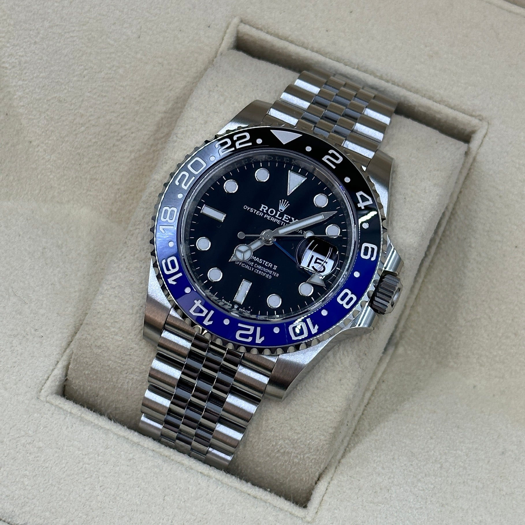 Rolex GMT-Master II 40mm 126710Blnr Jubilee 2024
