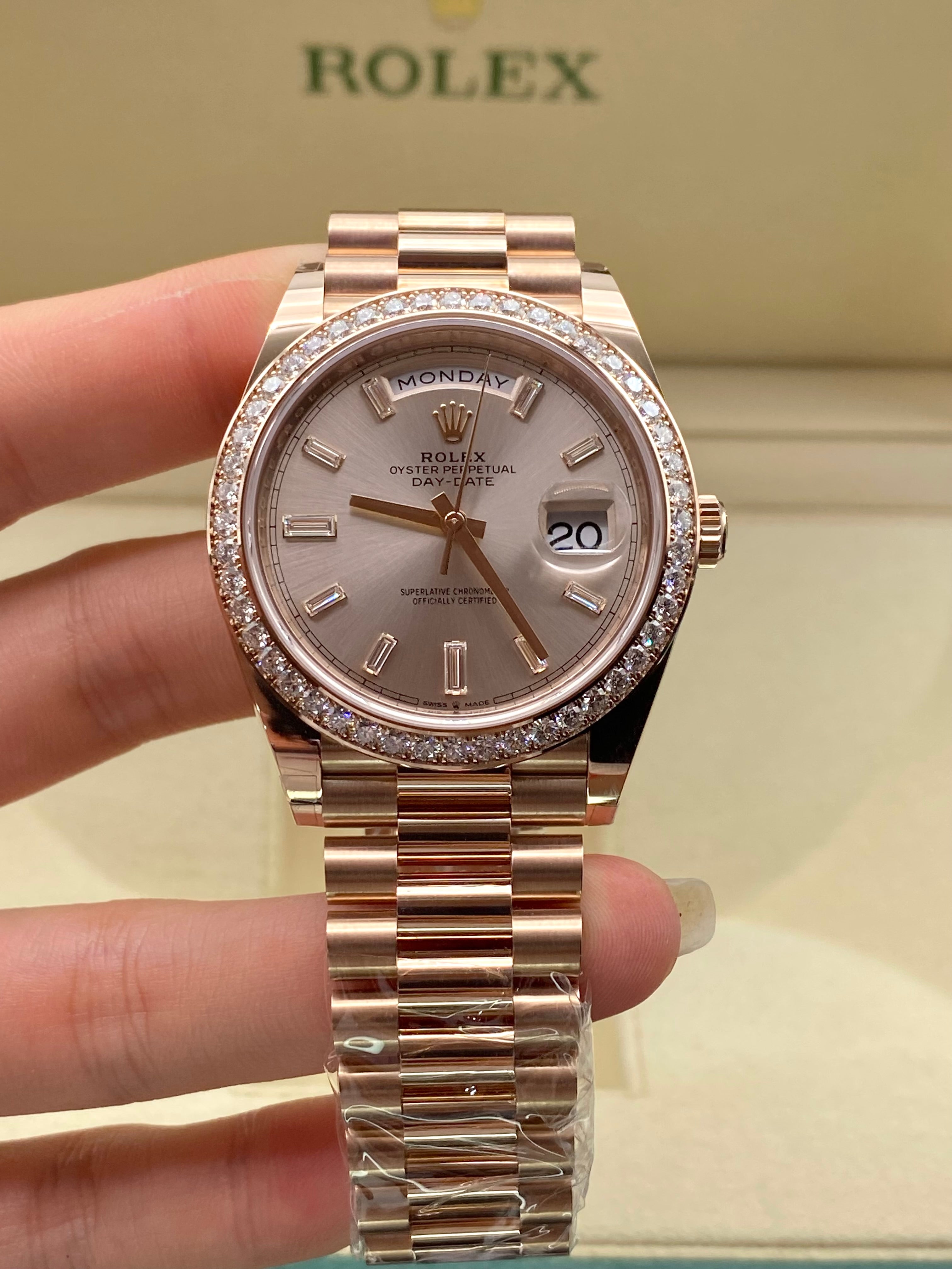 Rolex Day-Date 40 40mm 228345Rbr A Sundust 2021