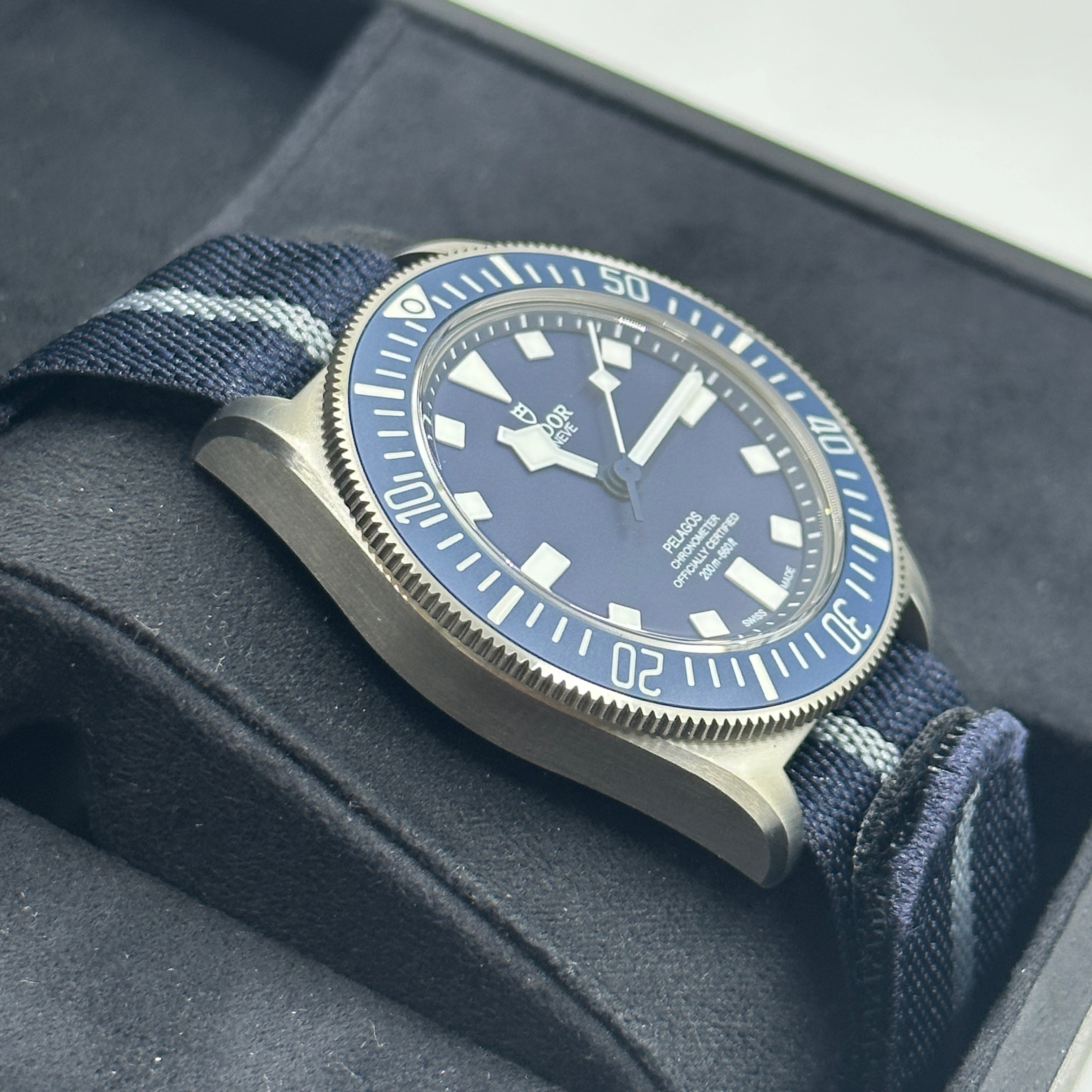 Tudor Pelagos FXD 42mm 25707B/24 Blue Fabric 2024