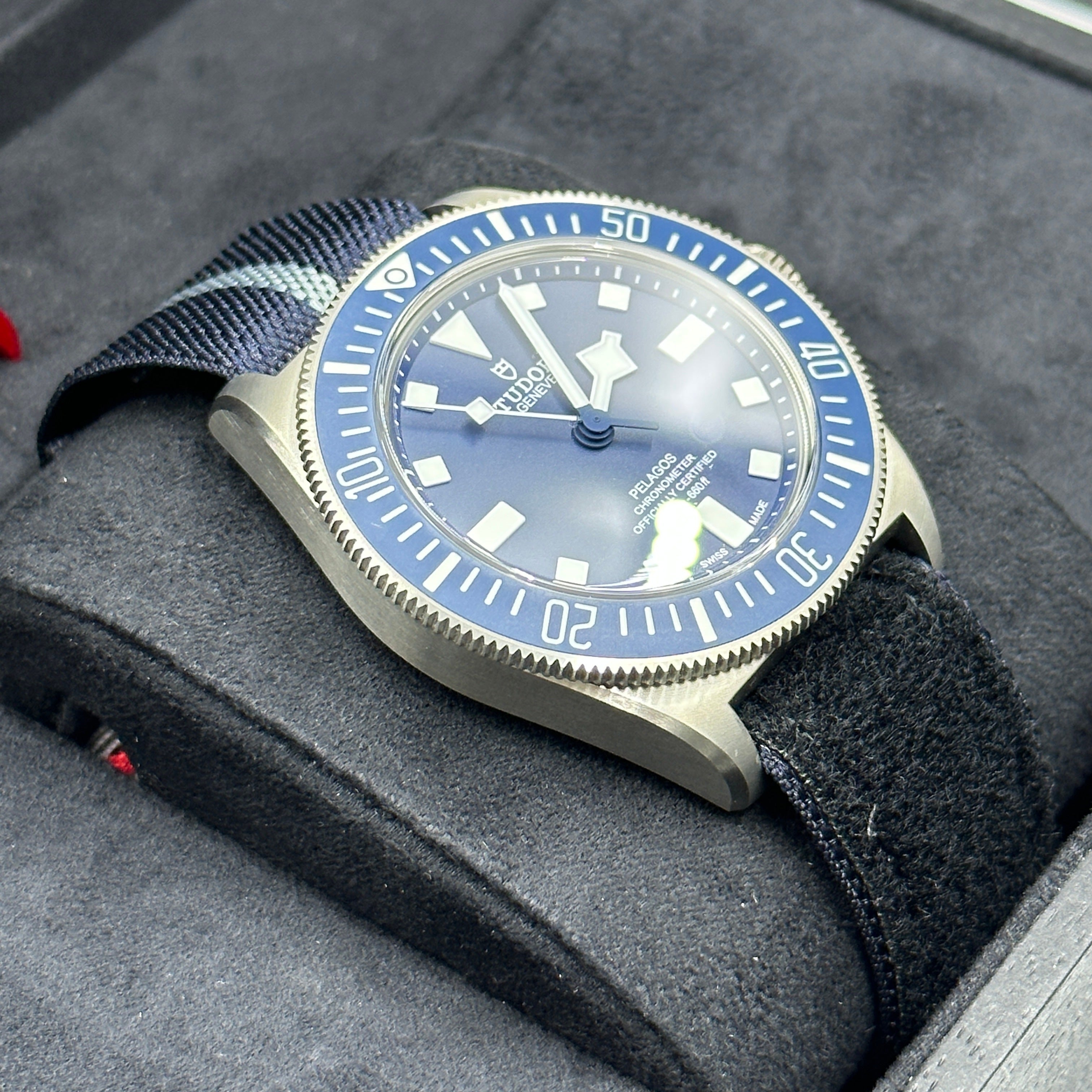 Tudor Pelagos FXD 42mm 25707B/23-0001 Blue Fabric 2024