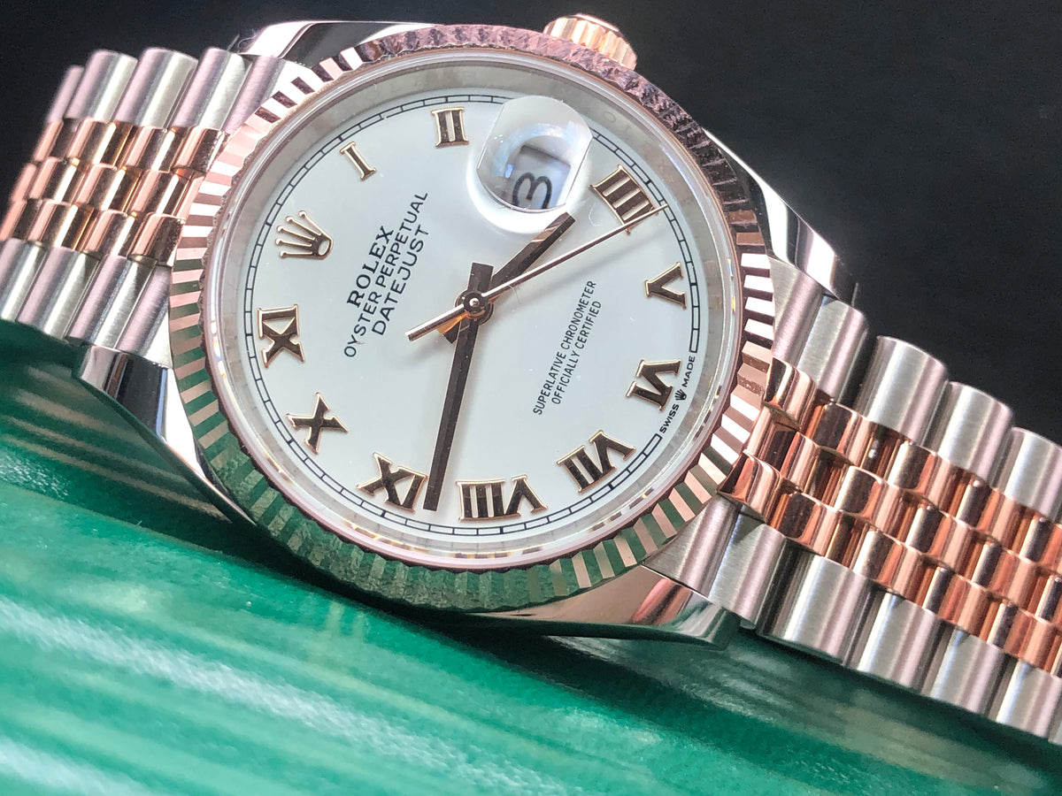 Rolex Datejust 36 126231 White Roman Jubilee 2025