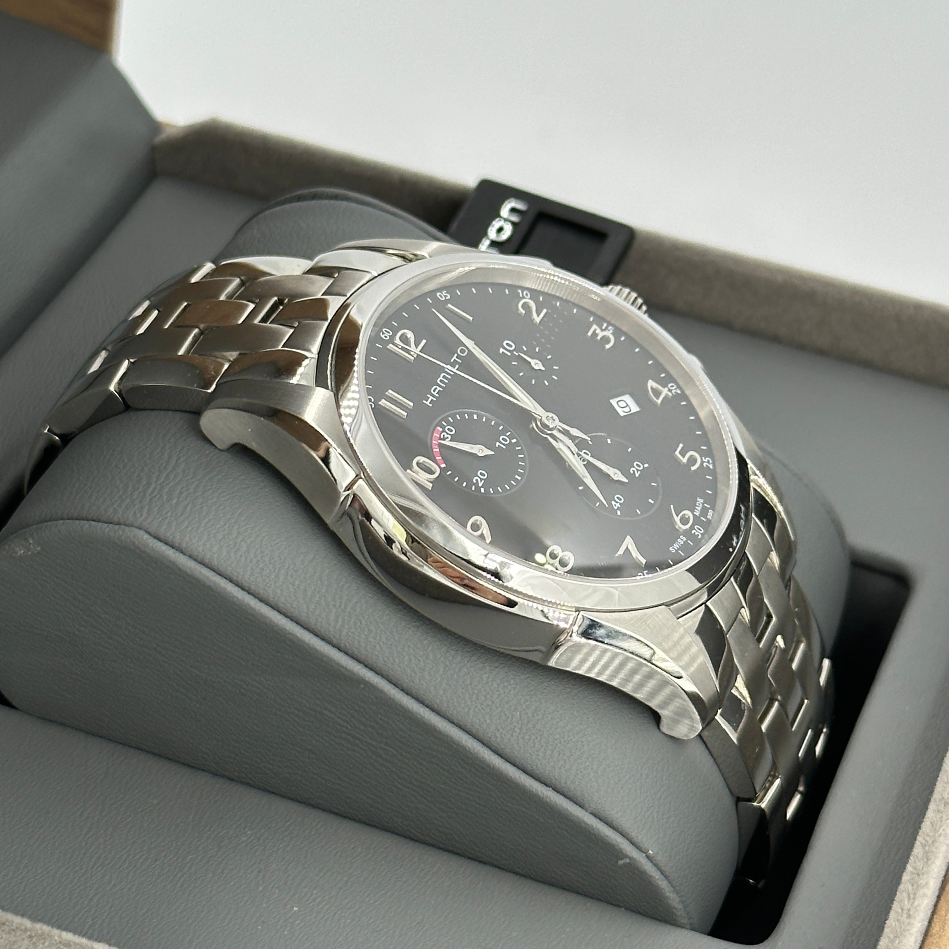 Hamilton Jazzmaster Thinline Chrono Quartz 43mm H38612133 2024