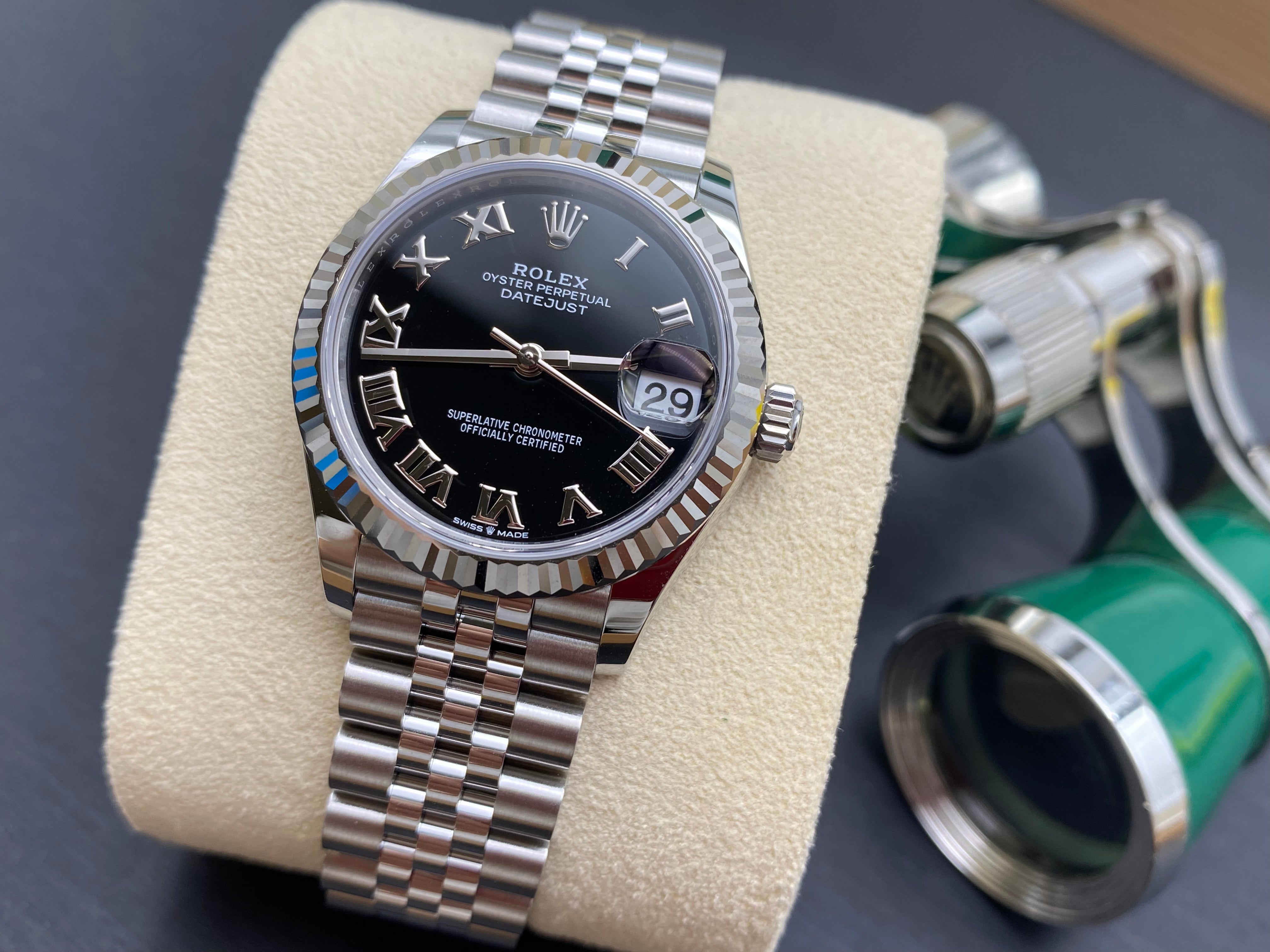 Rolex Datejust 31 278274 Black Roman Jubilee 2025