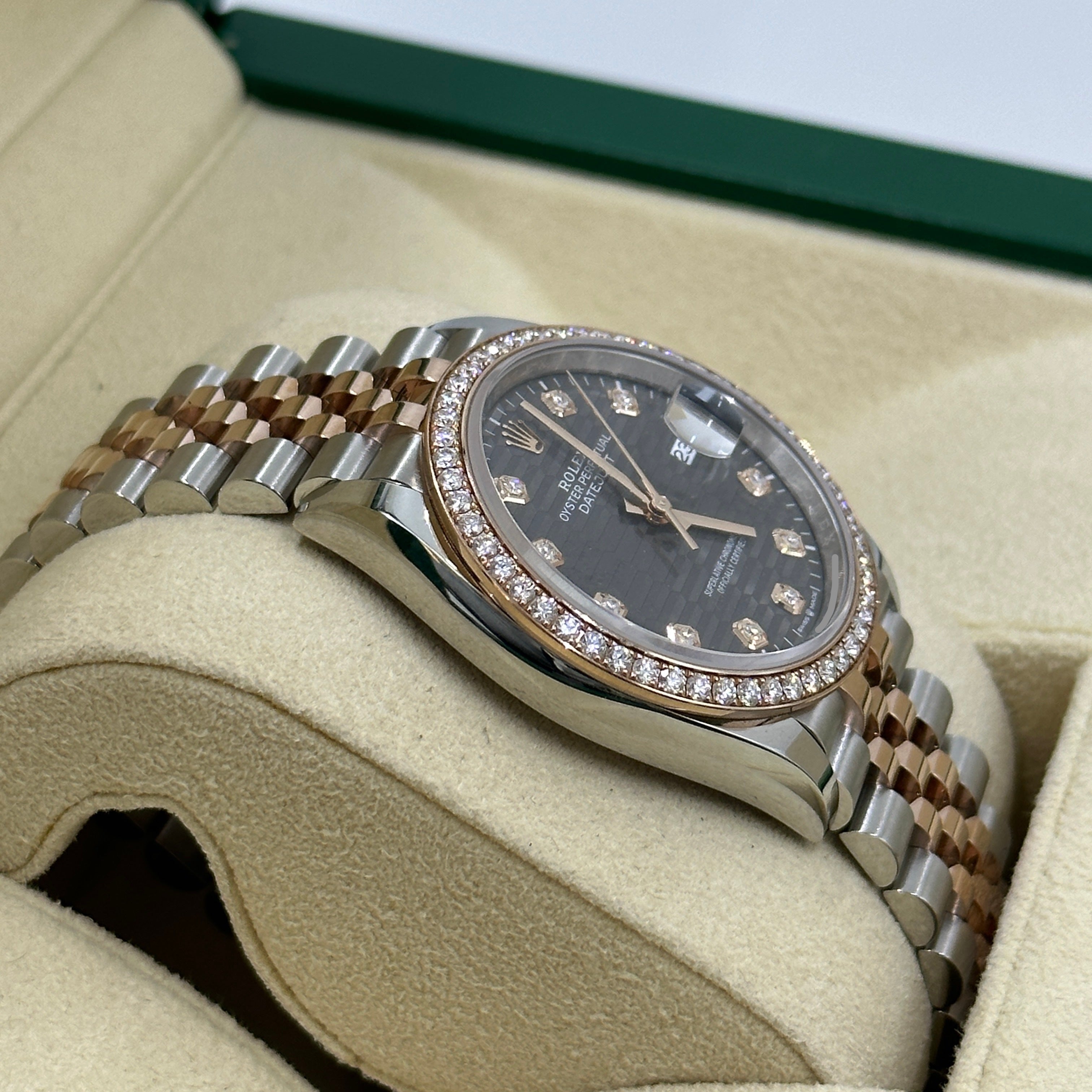 Rolex Datejust 36 126281RBR G Grey Fluted Jubilee 2024