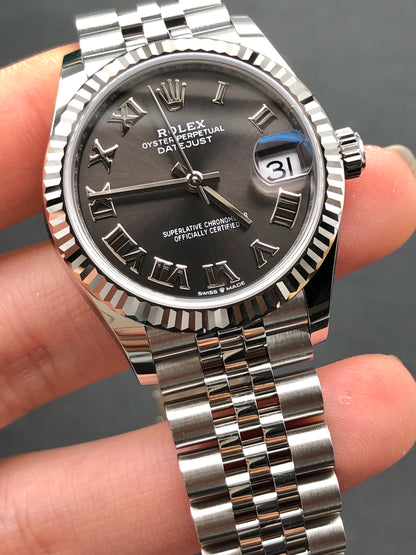 Rolex Datejust 31 278274 Dark Grey Roman Jubilee 2025