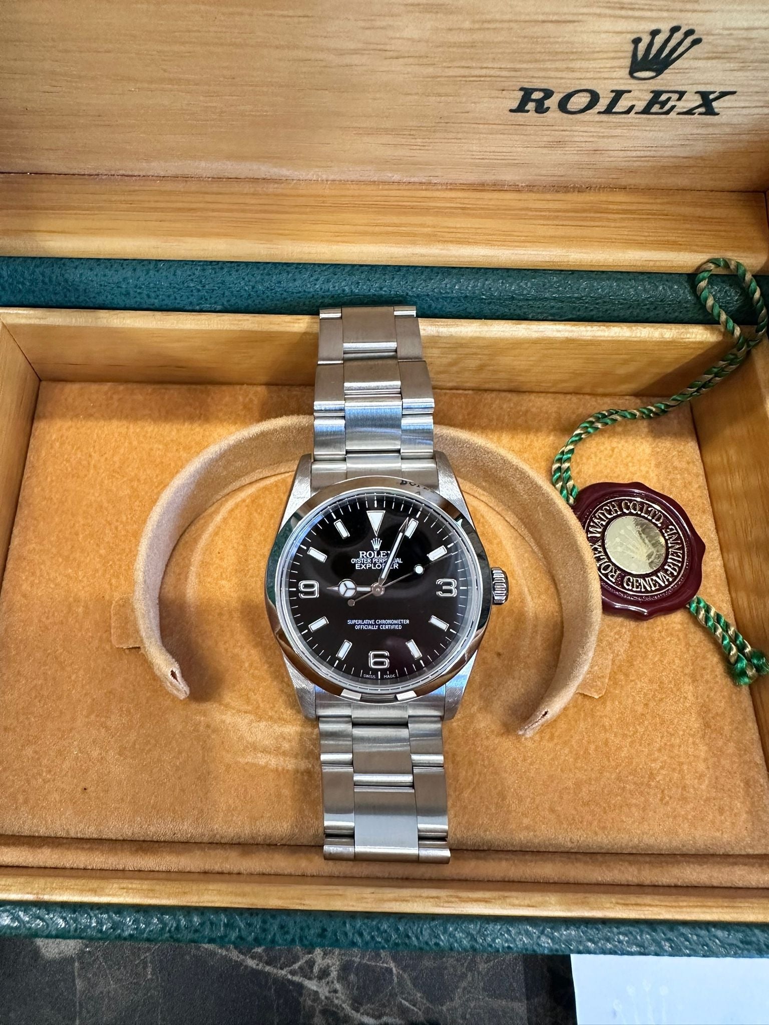 Rolex Explorer 114270 Black