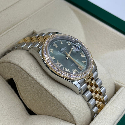 Rolex Datejust 36 126283RBR Green VIIX Jubilee 2024