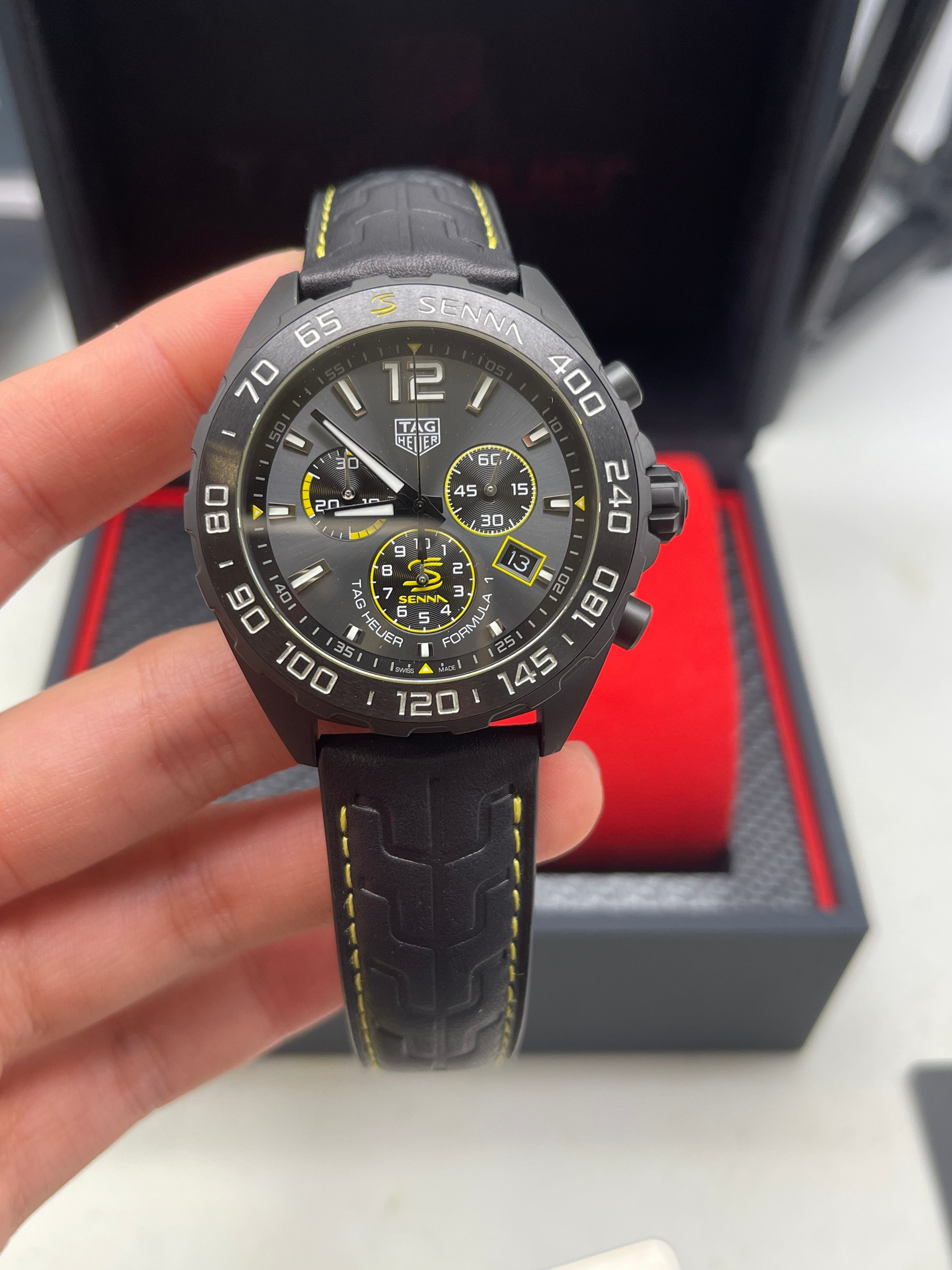 TAG Heuer Formula 1 Chronograph x Senna 43mm CAZ101AJ.FC6487 2025