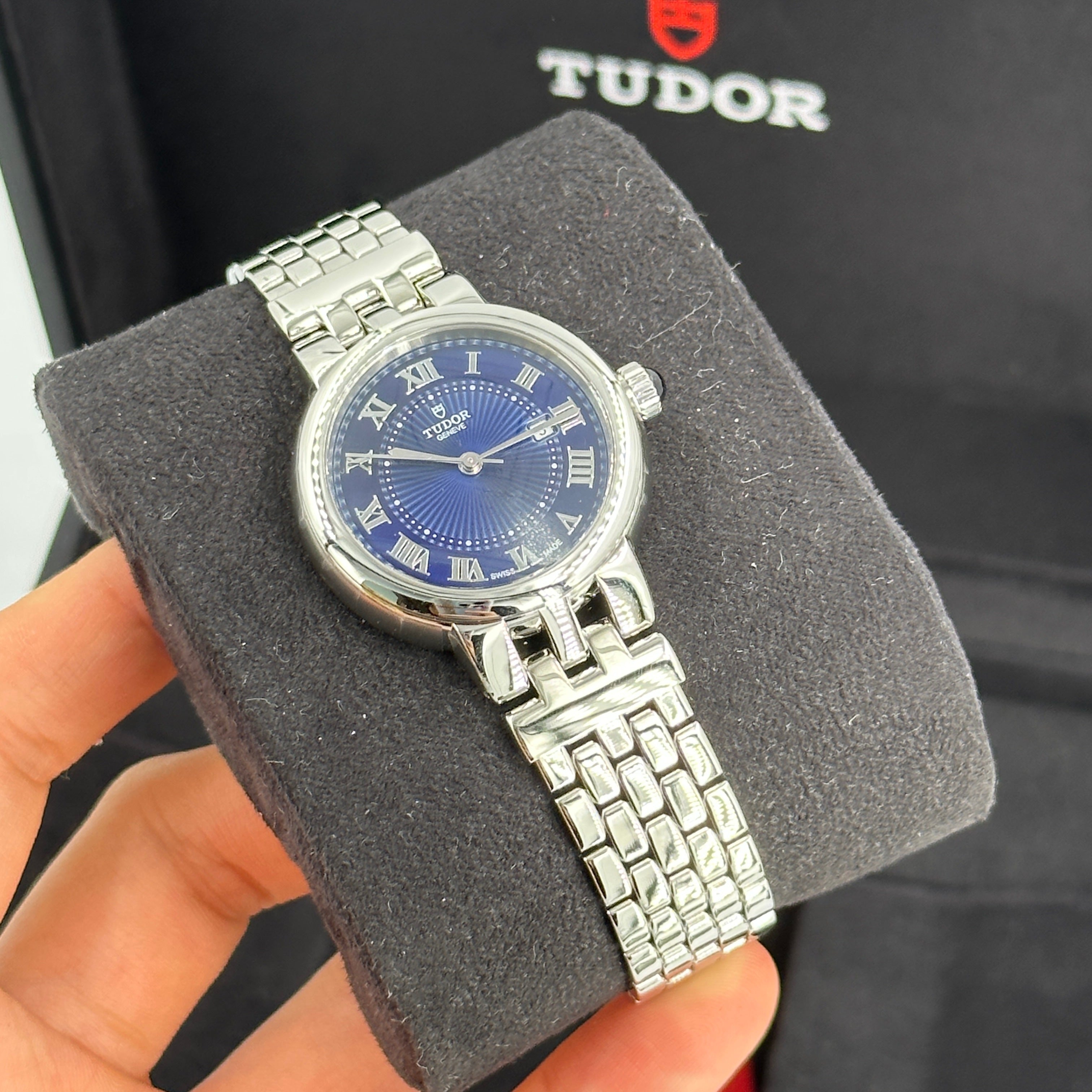 Tudor Clair de Rose 30mm 35500-0009 Blue Roman 2024